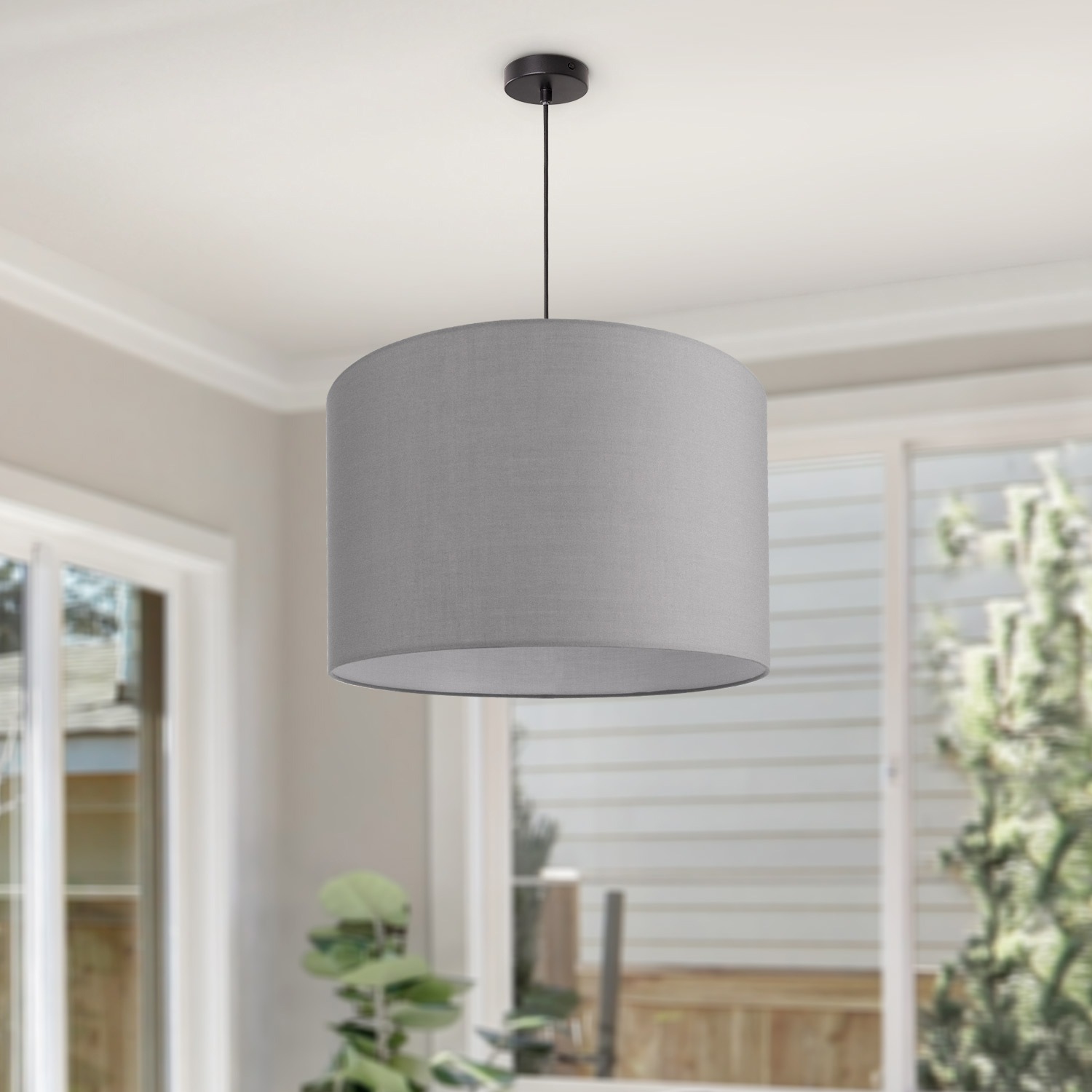 Paco Home Pendelleuchte »HUGO UNI COLOR«, 1 flammig, Leuchtmittel E27   ohn günstig online kaufen
