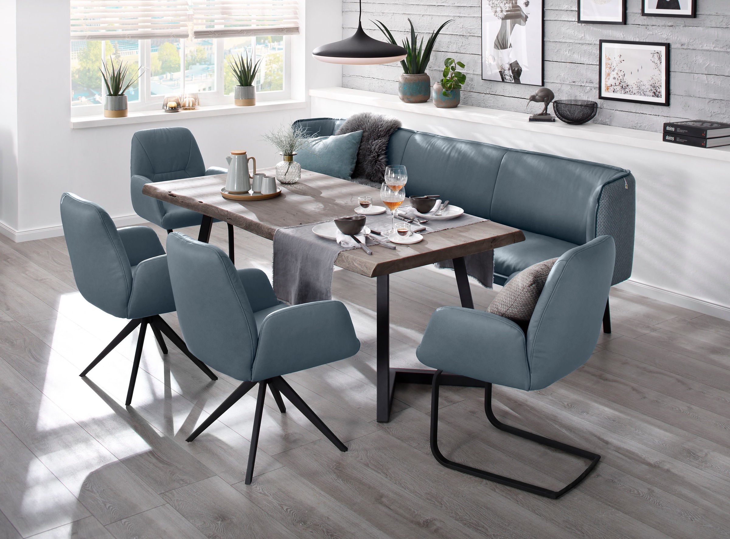 W.SCHILLIG Freischwinger »ole« () Gestell in Schwarz pulverbeschichtet günstig online kaufen