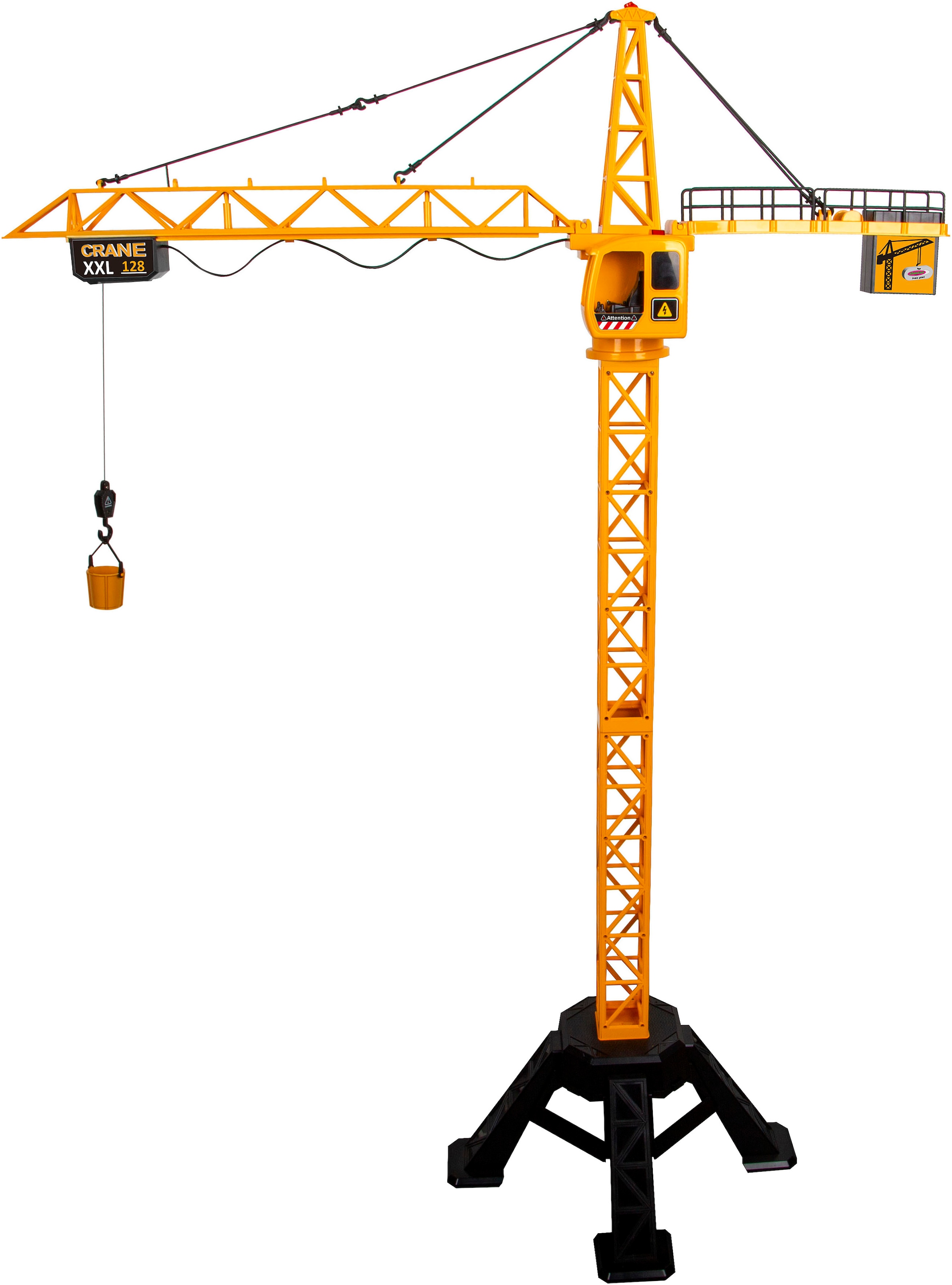 Jamara RC-Kran »Turmdrehkran Crane XXL 128 2,4GHz«, mit LED Licht