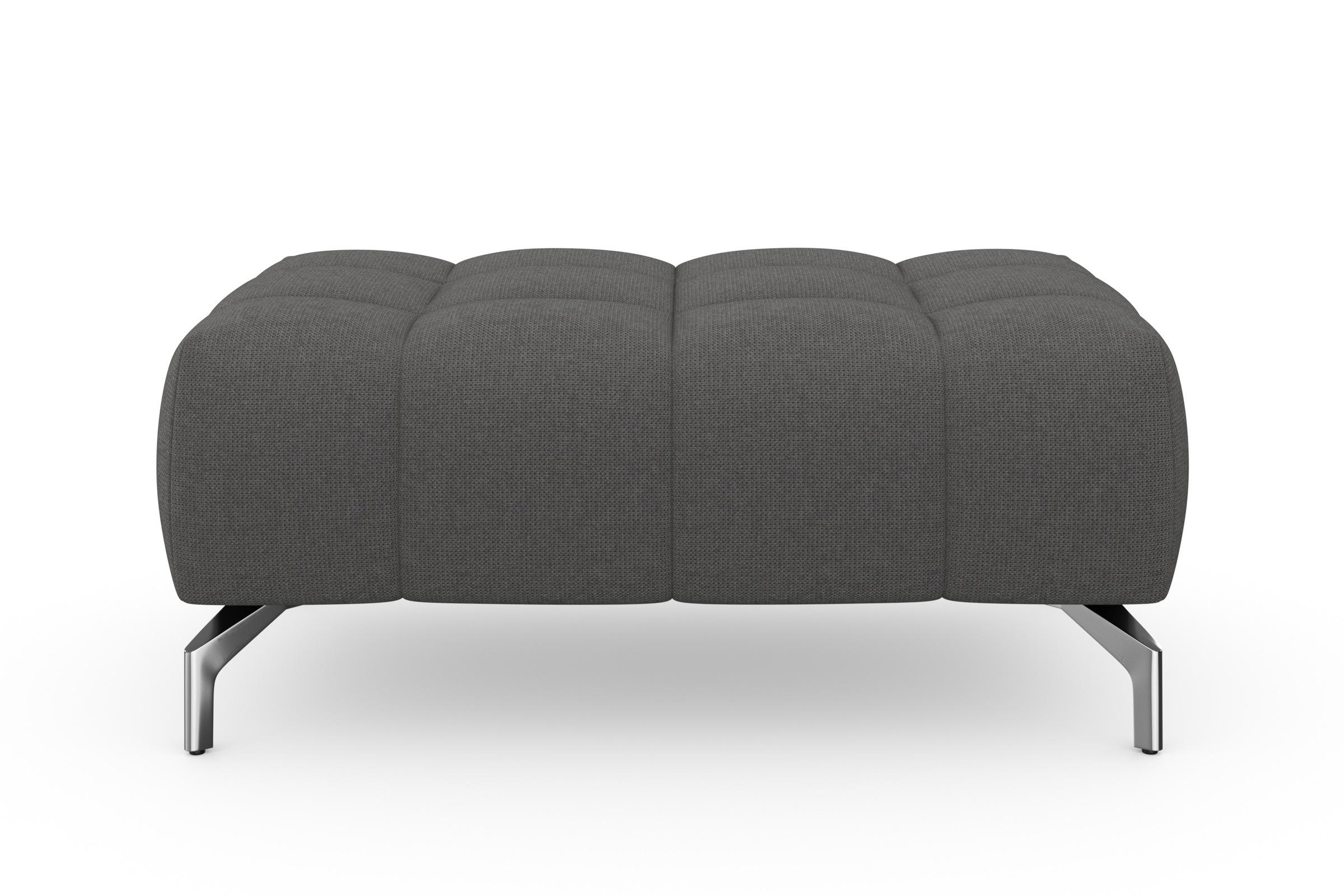 sit&more Hocker »Cool«, mit silberfarbenen Füßen günstig online kaufen