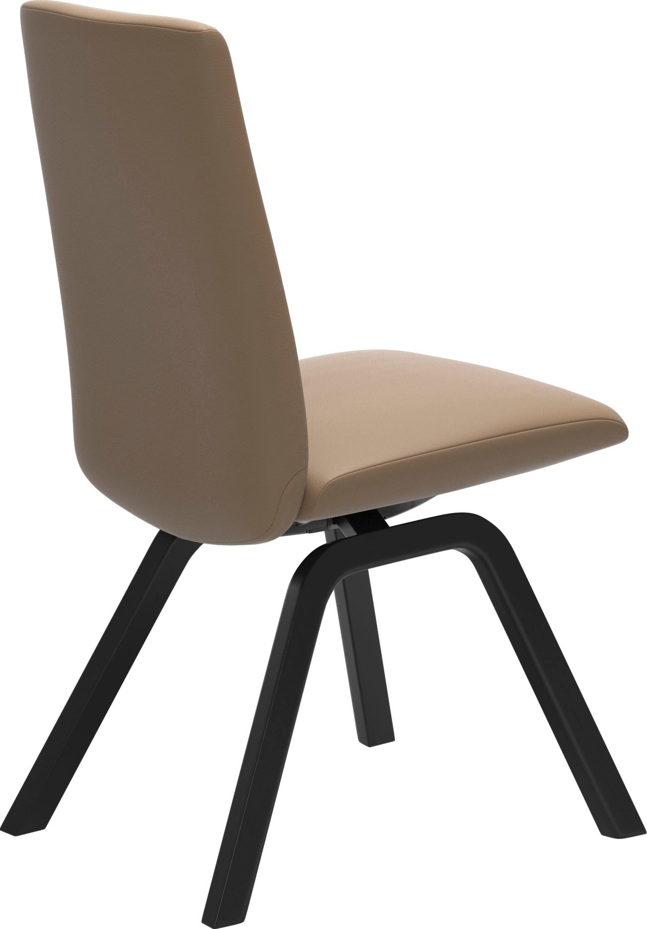Stressless® Polsterstuhl »Laurel«, Leder PALOMA, Low Back, Größe M, mit schräggestellten Beinen in Schwarz