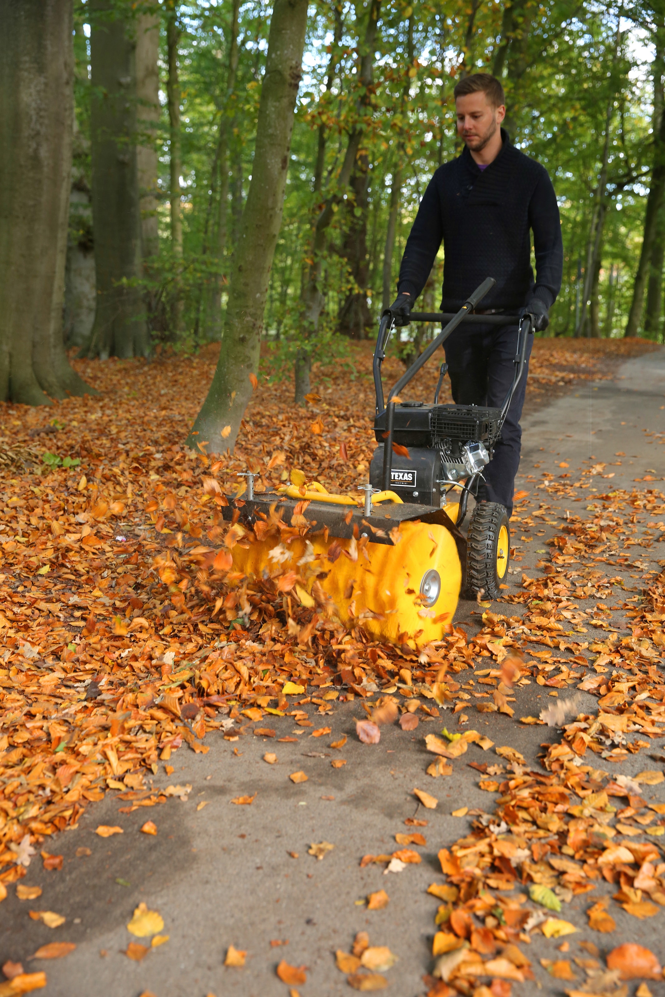 Texas Kehrmaschine »Handy Sweep 650TGE«, (Set)