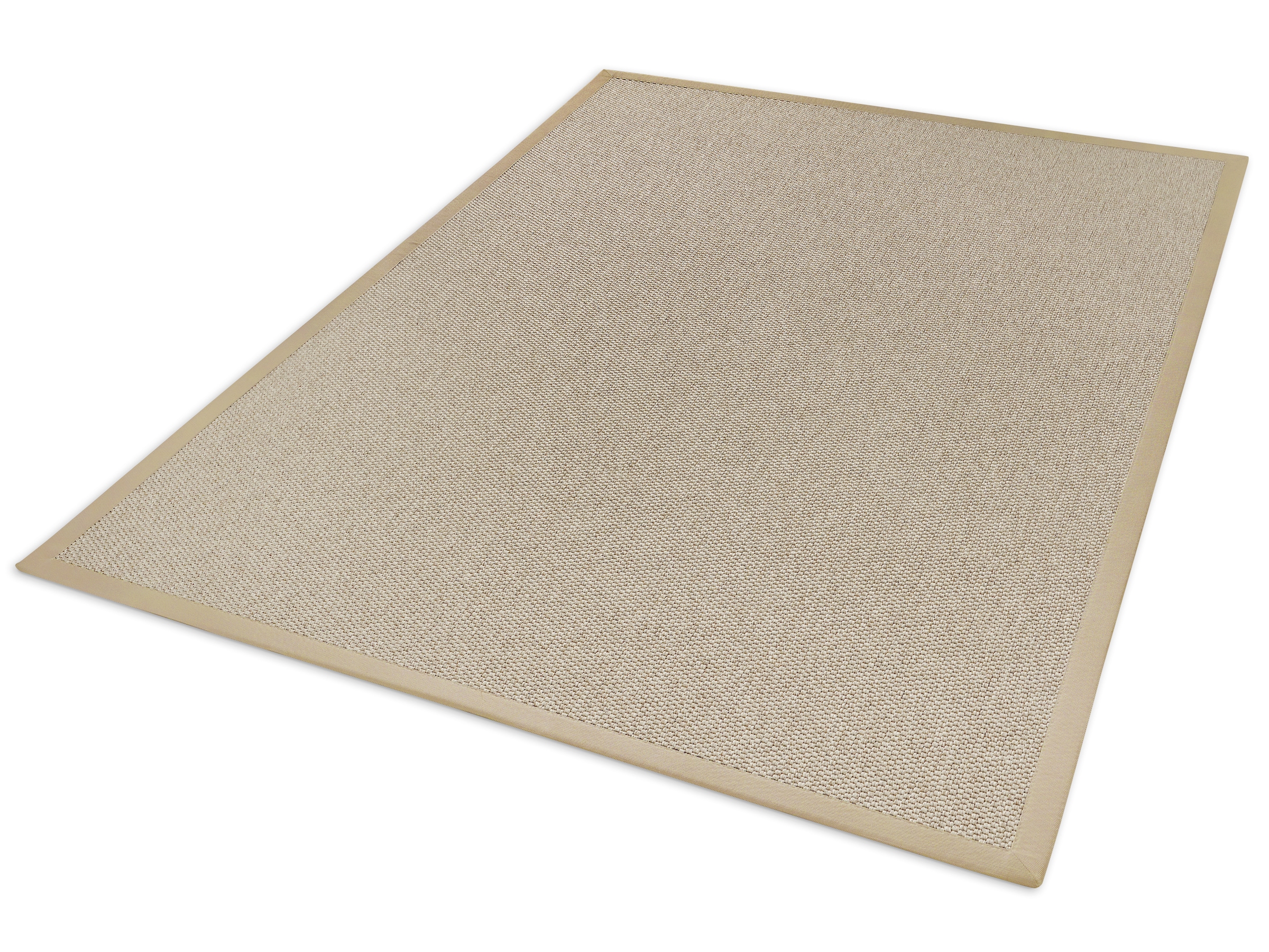 Dekowe Teppich »Naturana Panama« rechteckig 8 mm Höhe Flachgewebe, meliert, Sisal-Optik, mit Bordüre, Wohnzimmer