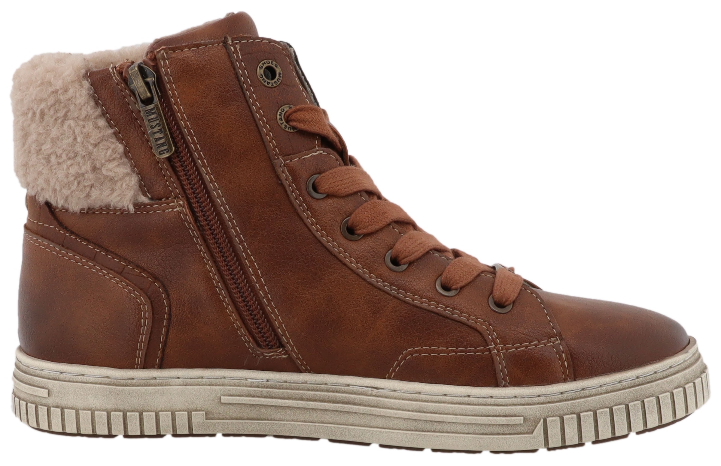 Mustang Shoes Winterboots »Janique«  High Top Sneaker, Winterboots mit Warmfutter
