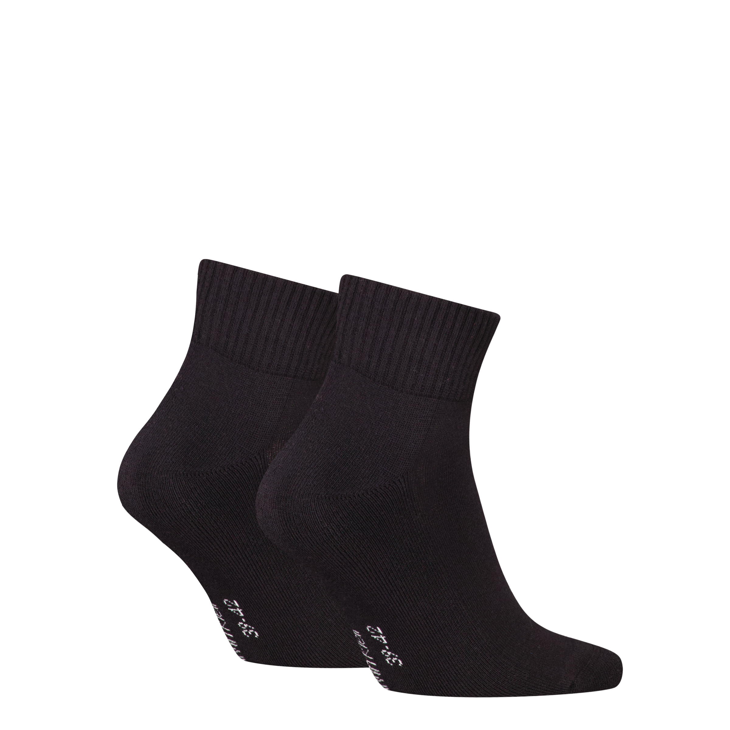 Calvin Klein Jeans Kurzsocken »CKJ MEN QUARTER MONOGRAM« 2 Paar, 2 Paar tlg. mit dezenter Logostickerei, komfortable Frotteesohle