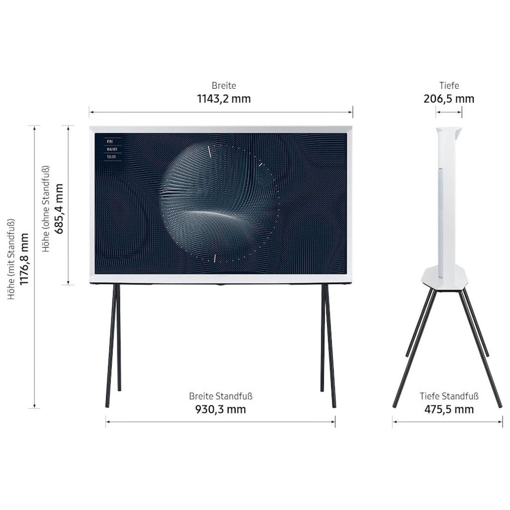 Samsung LED-Fernseher, 125 cm/50 Zoll, Smart-TV-Google TV