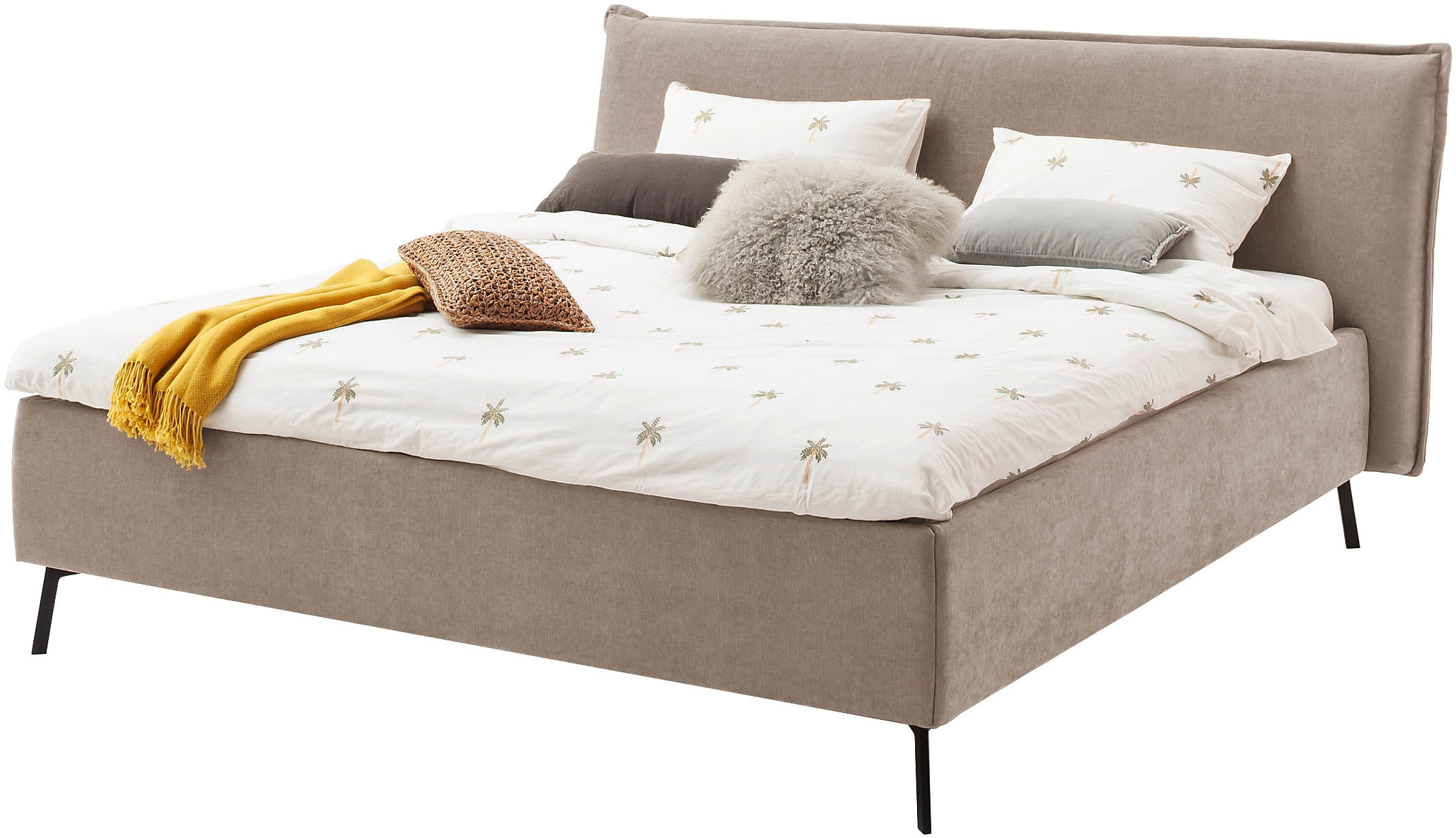 Home affaire Polsterbett »Aurela, liebevoll verarbeitete Biese & wahweise Ü günstig online kaufen