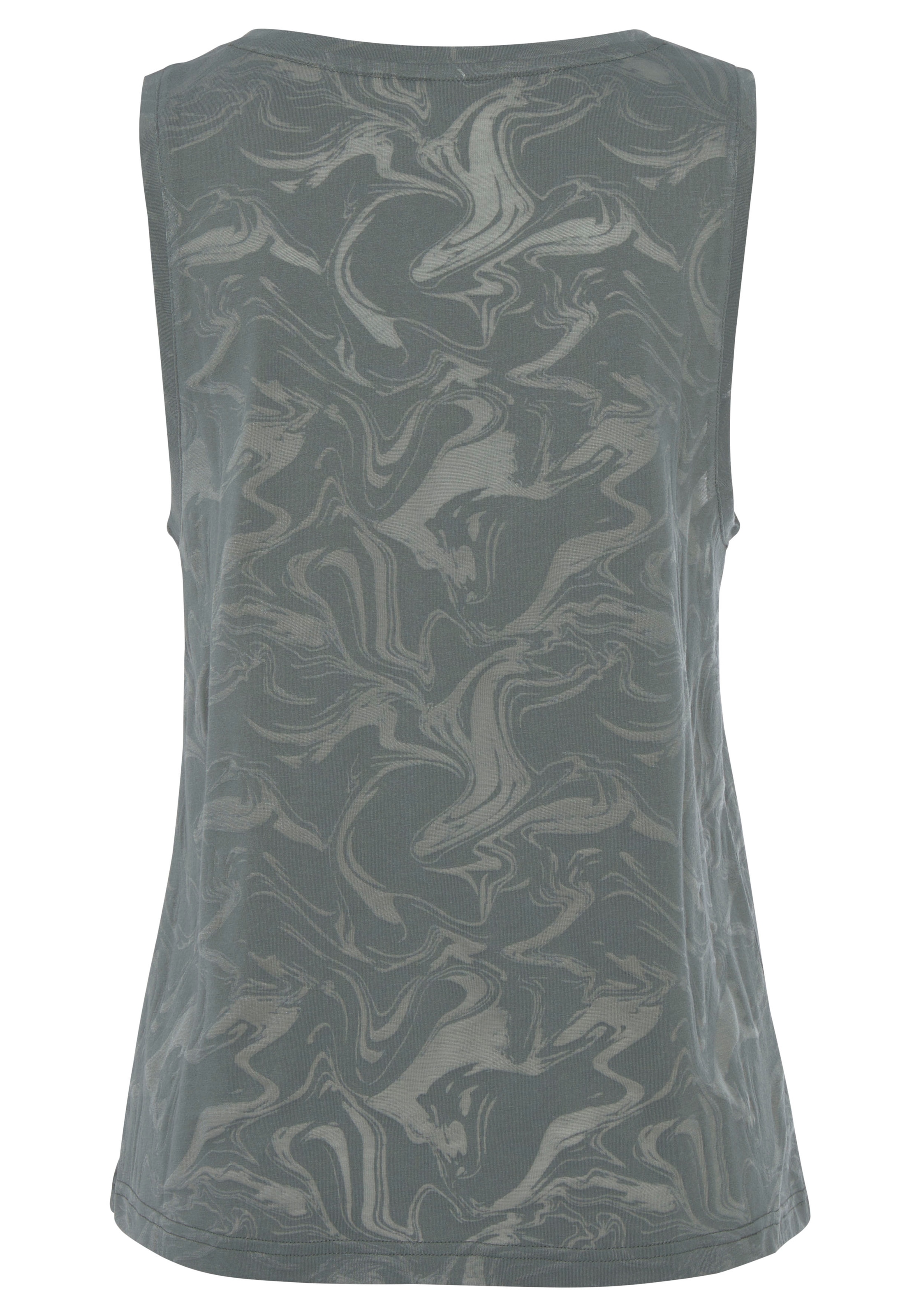 LASCANA ACTIVE Funktionsshirt, Sportshirt mit Rundhalsausschnitt und Logodruck