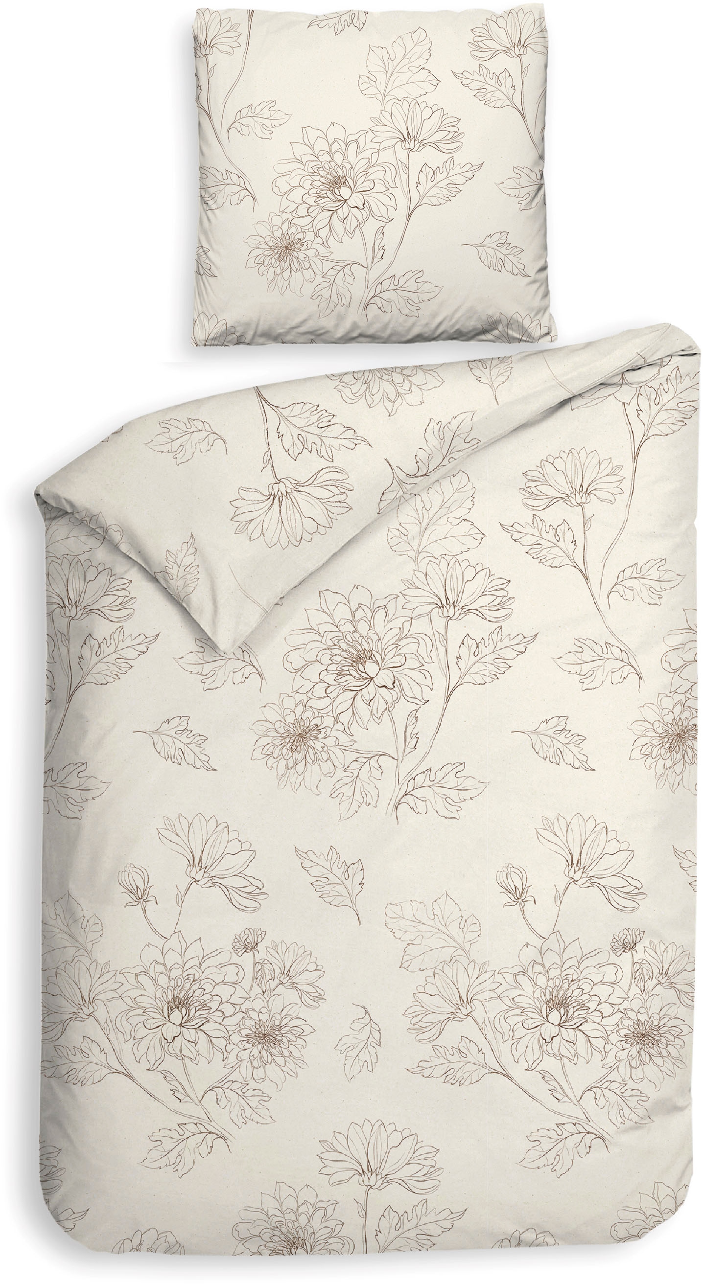 Heckett & Lane Bettwäsche »Gigi« 2 Stk. tlg. 100% Baumwolle, hochwertiges F günstig online kaufen