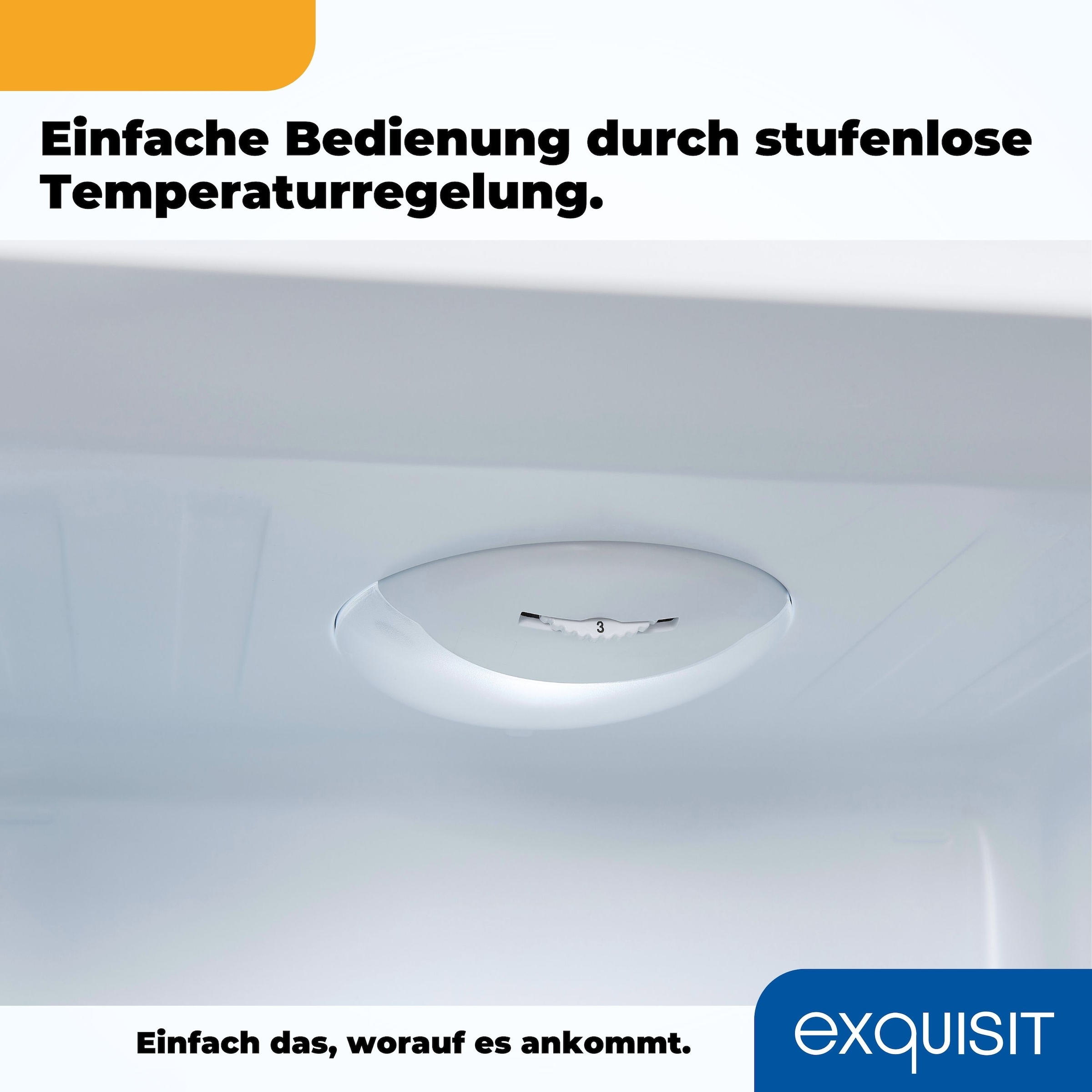 exquisit Kühl-/Gefrierkombination »KGC231-60-010E weiss«, 175 L Volumen, 4 Sterne Gefrieren