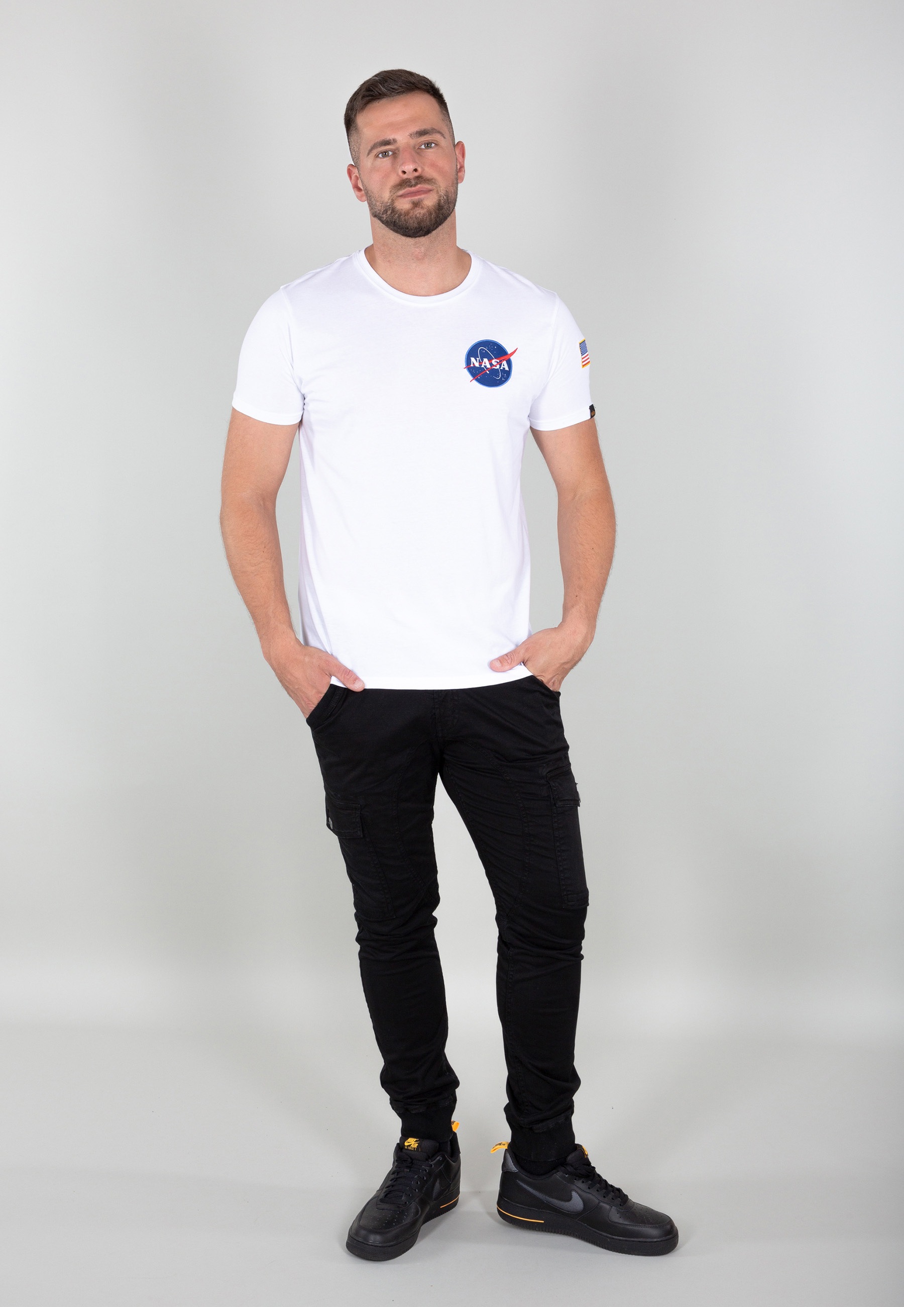 Alpha Industries T-Shirt »Alpha Industries Shuttle T« Men T-Shirts Space bestellen - online