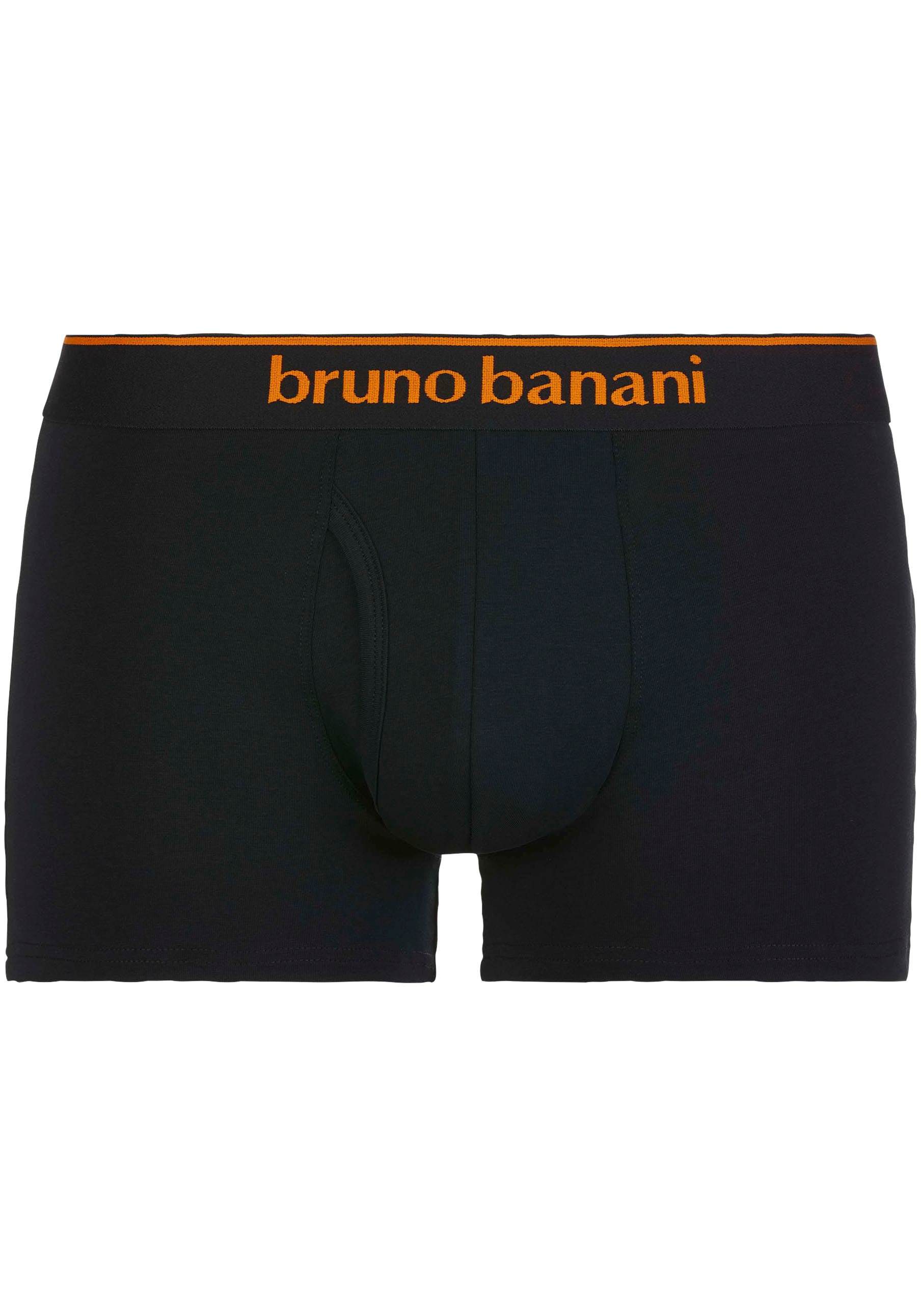 Bruno Banani Boxershorts »Short 2Pack Quick Access«, (2er Pack), Kontrastfarbene Details