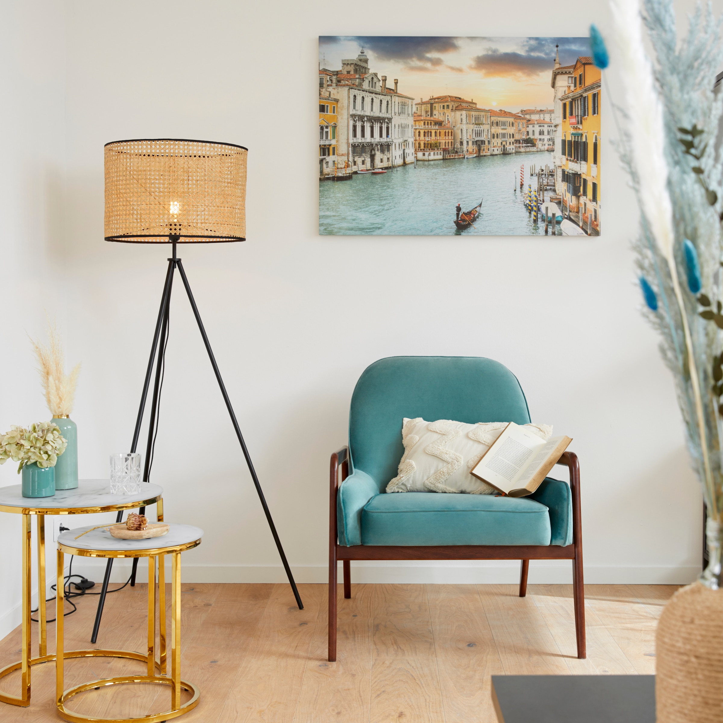 Home affaire Sessel »Braga« wahlweise mit Gestell aus Eiche in dunkel oder günstig online kaufen