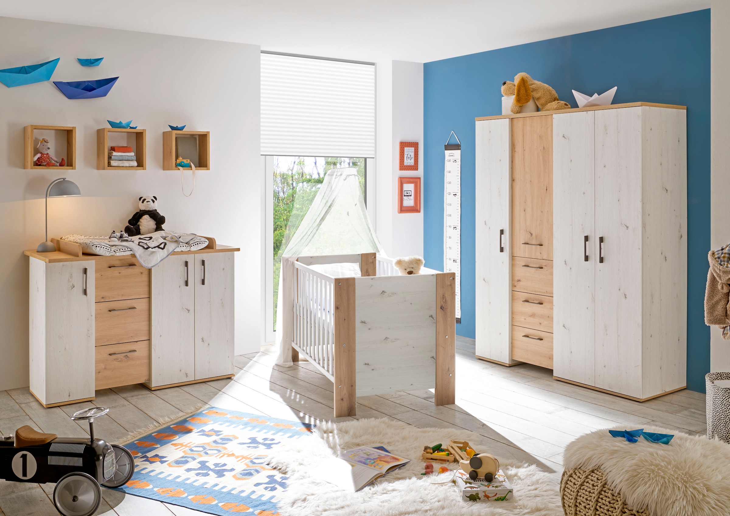 Mäusbacher Kinderregal »Micha«, (Set, 3 St.), Ablageregal