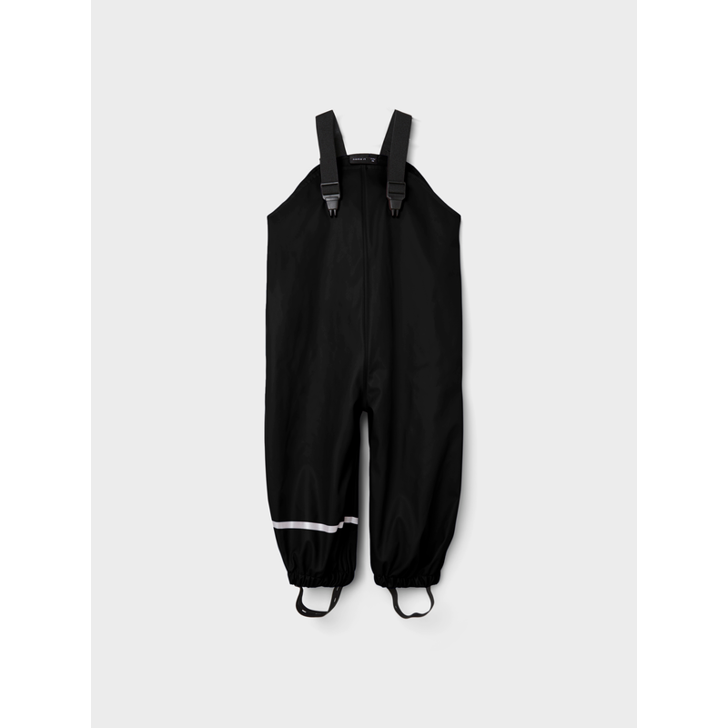 NAME IT Regenhose »NKNDRY für Mädchen mit reflektierenden Details« unifarben, basic, regular fit, Kunstfaser, Web Black 116 Regenhose von name it...