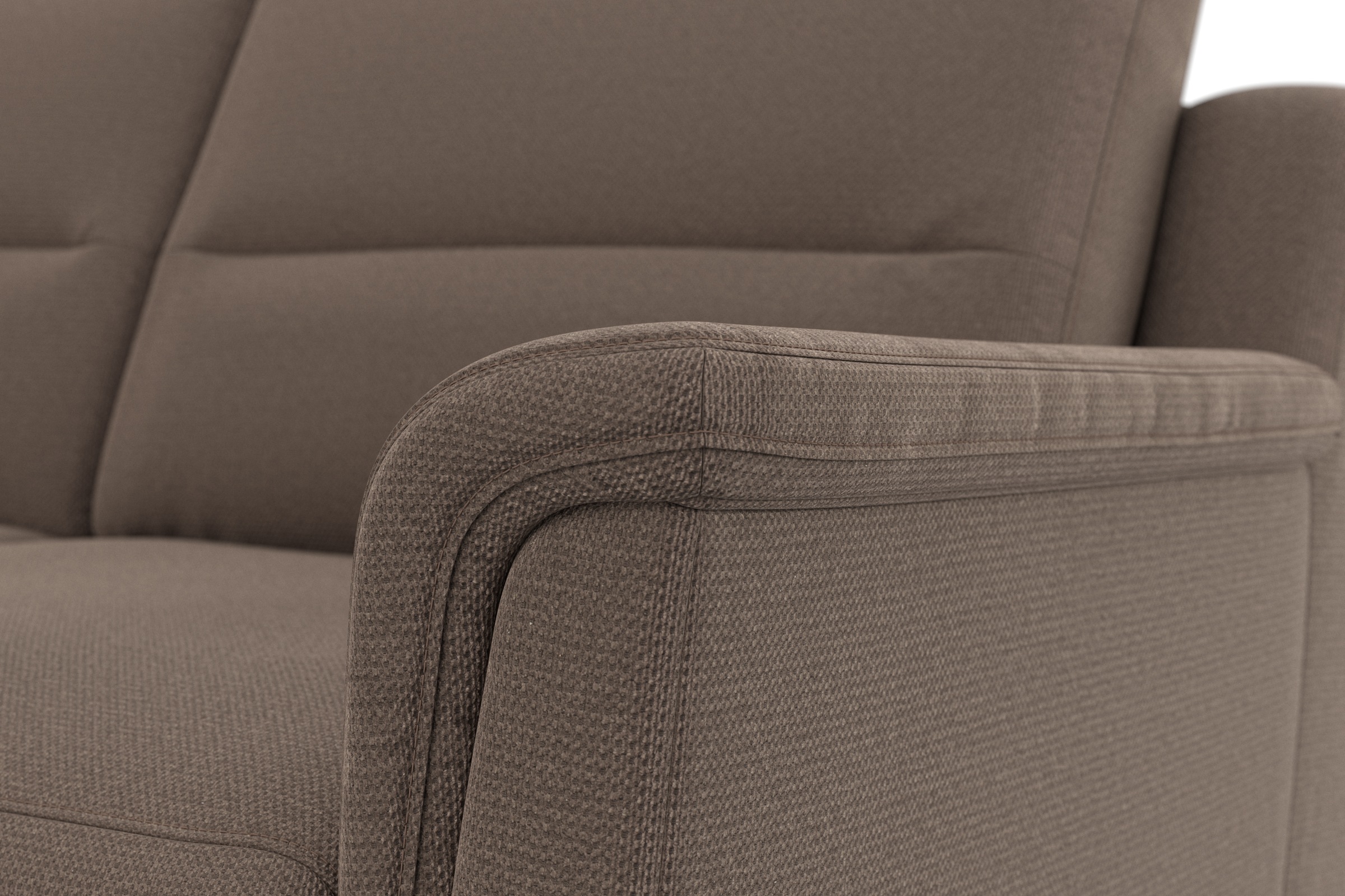 sit&more Ecksofa »Farö L-Form«, inklusive Federkern, wahlweise mit Bettfunktion und Bettkasten