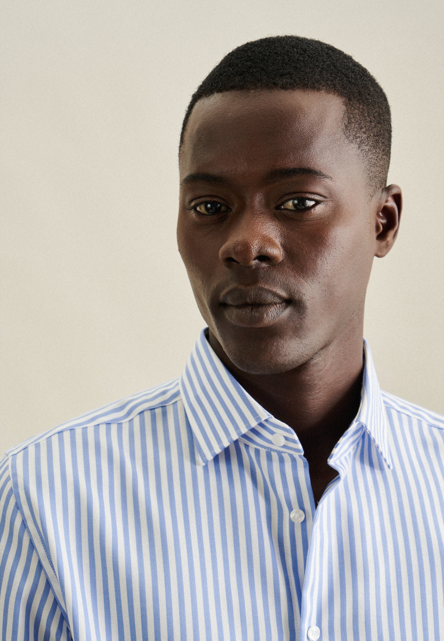 seidensticker Businesshemd »Schwarze Rose« Slim 1/1 Extra lang Kentkragen Gestreift