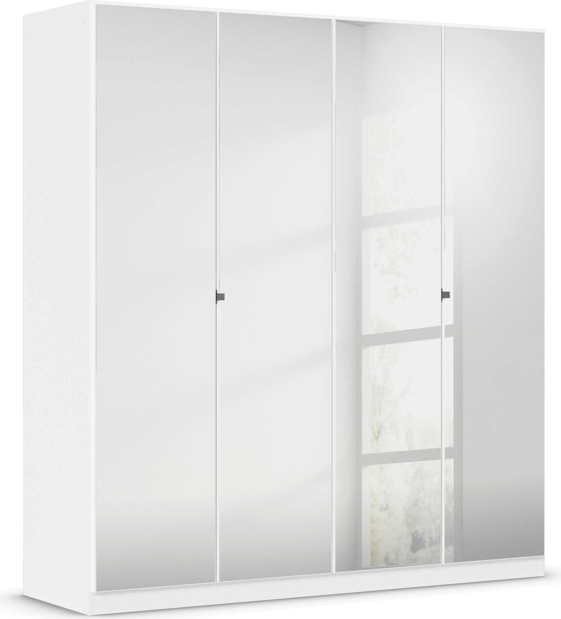 rauch Drehtürenschrank "Reflect", mit Spiegelfront, inkl. praktischer Innen günstig online kaufen
