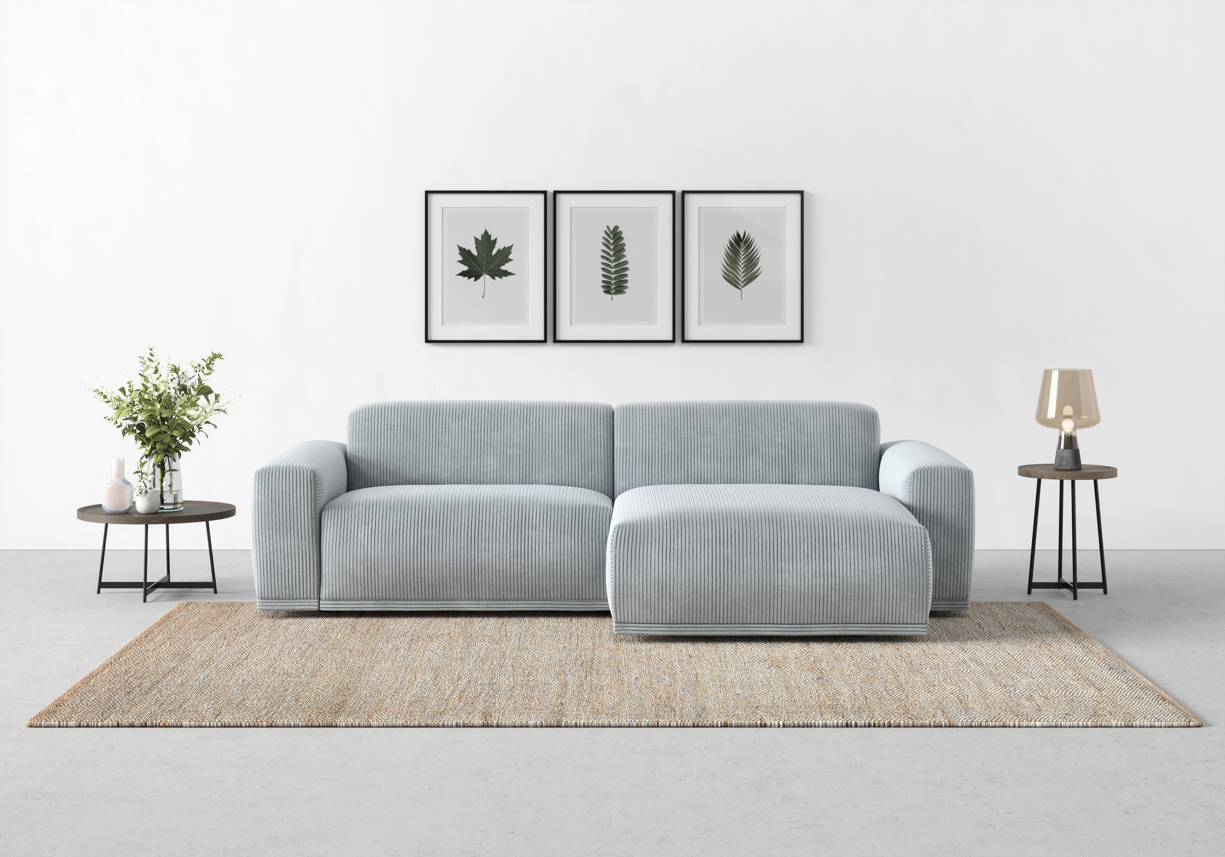 TRENDMANUFAKTUR Ecksofa »Braga, mit hochwertigem Kaltschaum, L-Form, in Cor günstig online kaufen