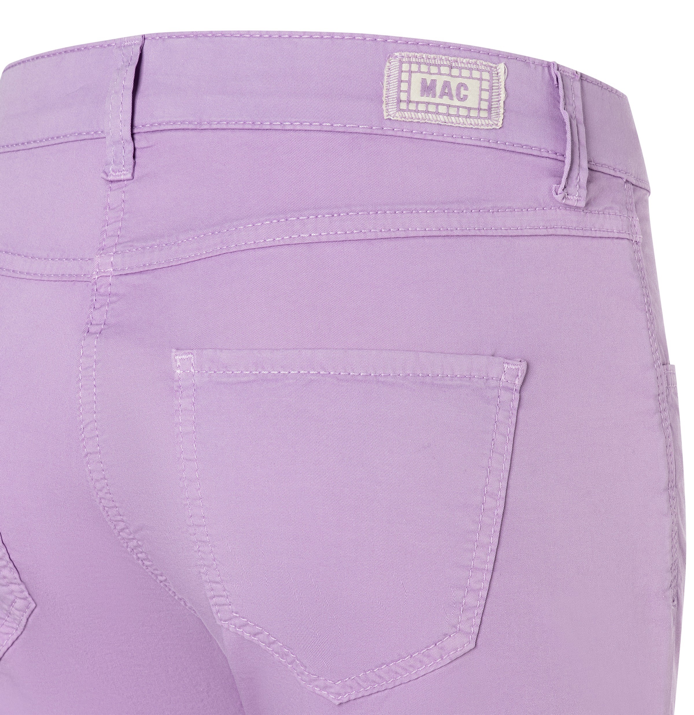 MAC Caprihose »Capri-Summer-Clean«, Kniebedeckend mit kleinem Schlitz am Saum