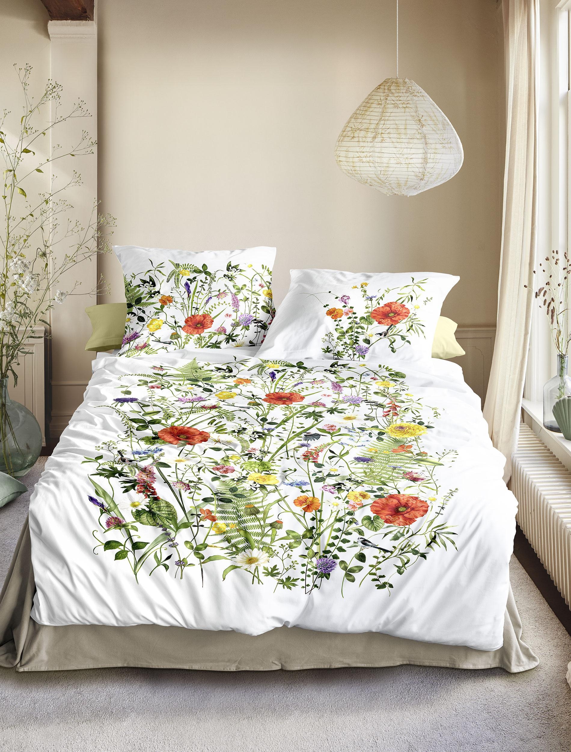 Irisette Bettwäsche »Wave 8590« 2 Stk. tlg. anschmiegsam und atmungsaktiv, günstig online kaufen