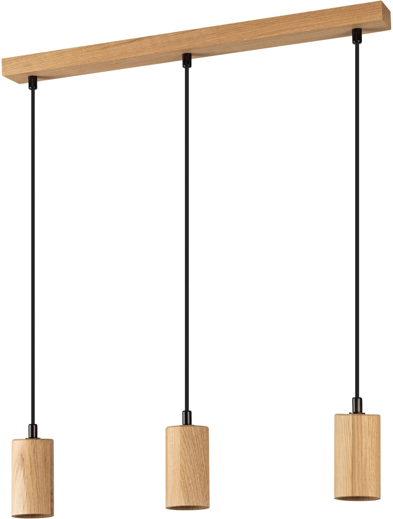 SEGULA Pendelleuchte »FLOW 3 Eiche geölt« E27 1 Stk. günstig online kaufen