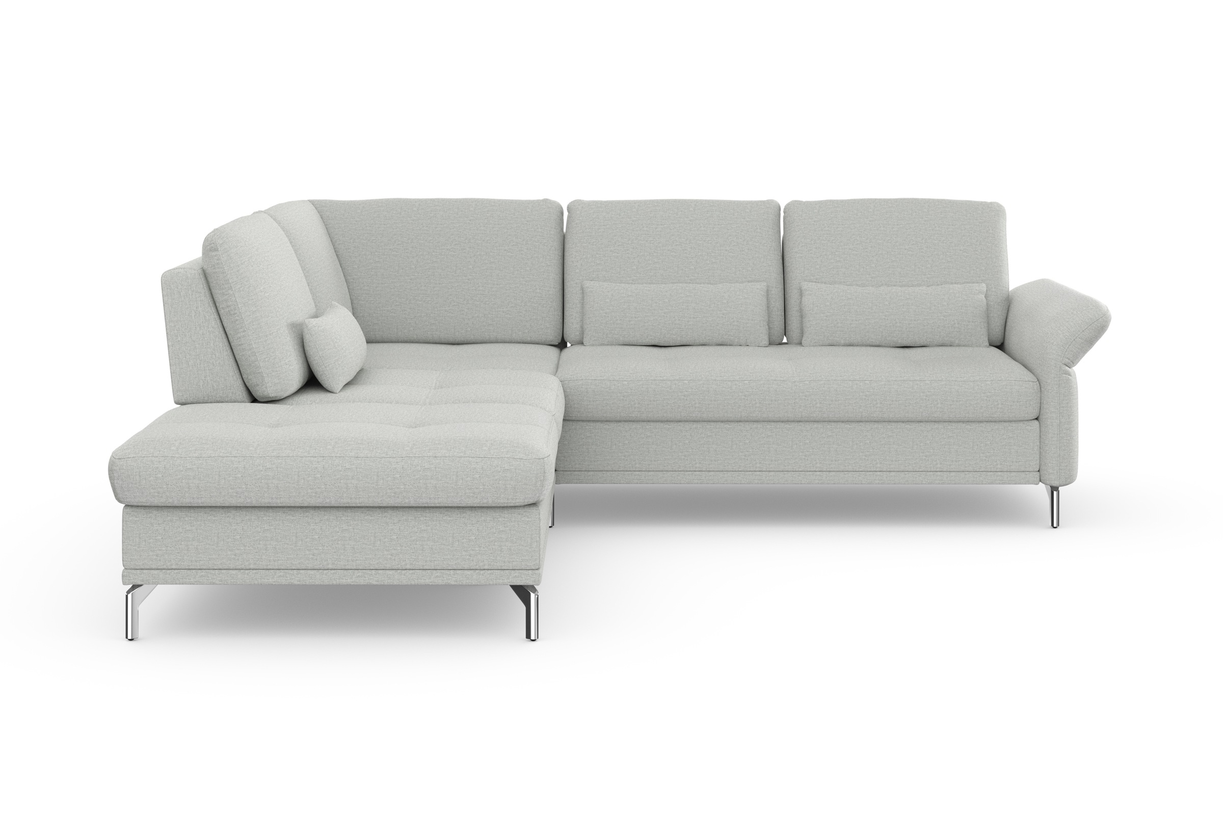 Home affaire Ecksofa »Palm Beach L-Form« Federkern, mit Sitztiefenverstellu günstig online kaufen