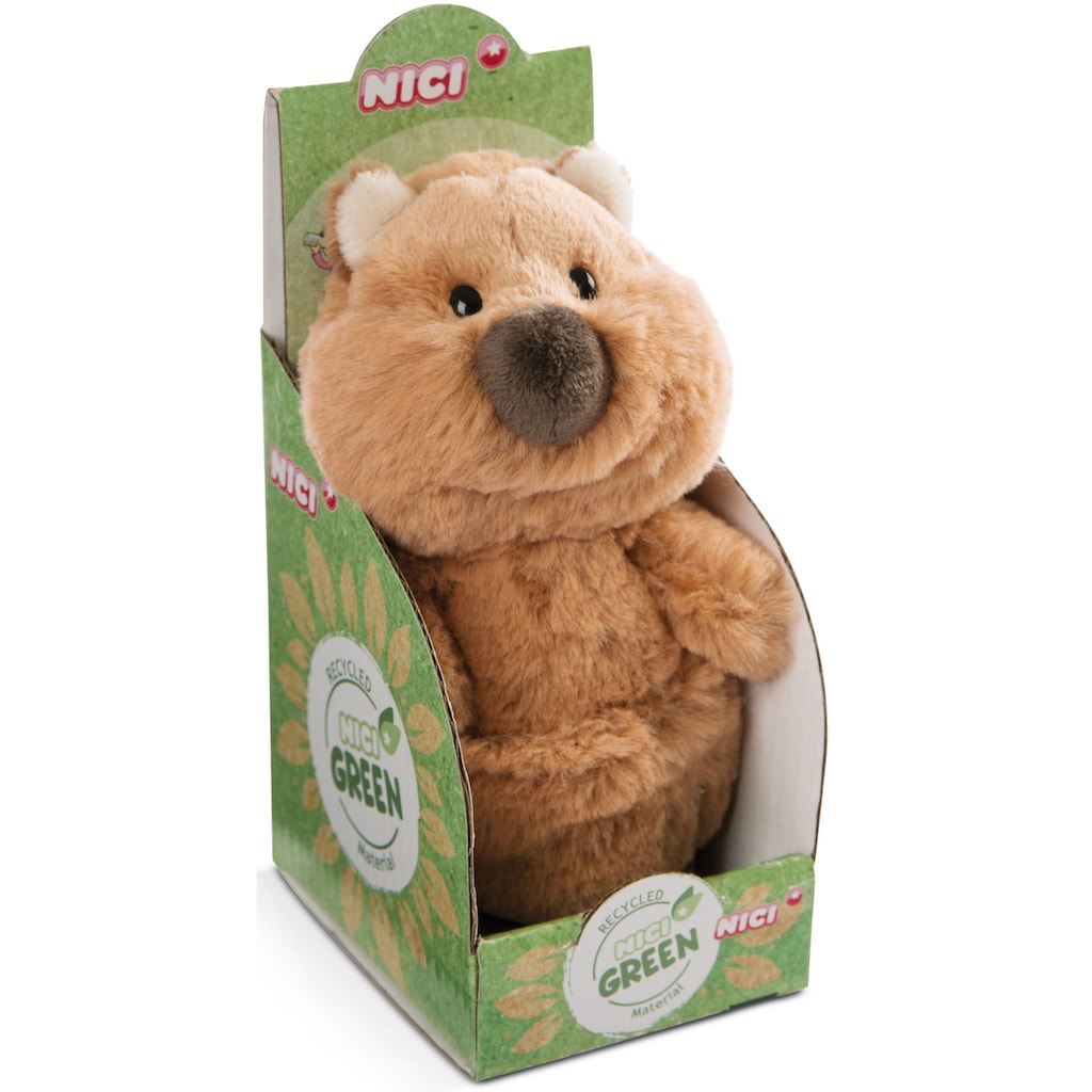 Nici Kuscheltier »Wild Friends GREEN, Quokka-Mola, 15 cm«