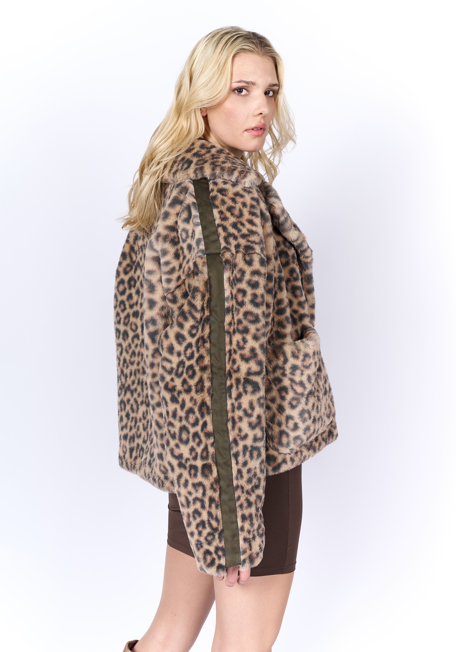 Freaky Nation Kurzjacke »Cozy Leo-FN«