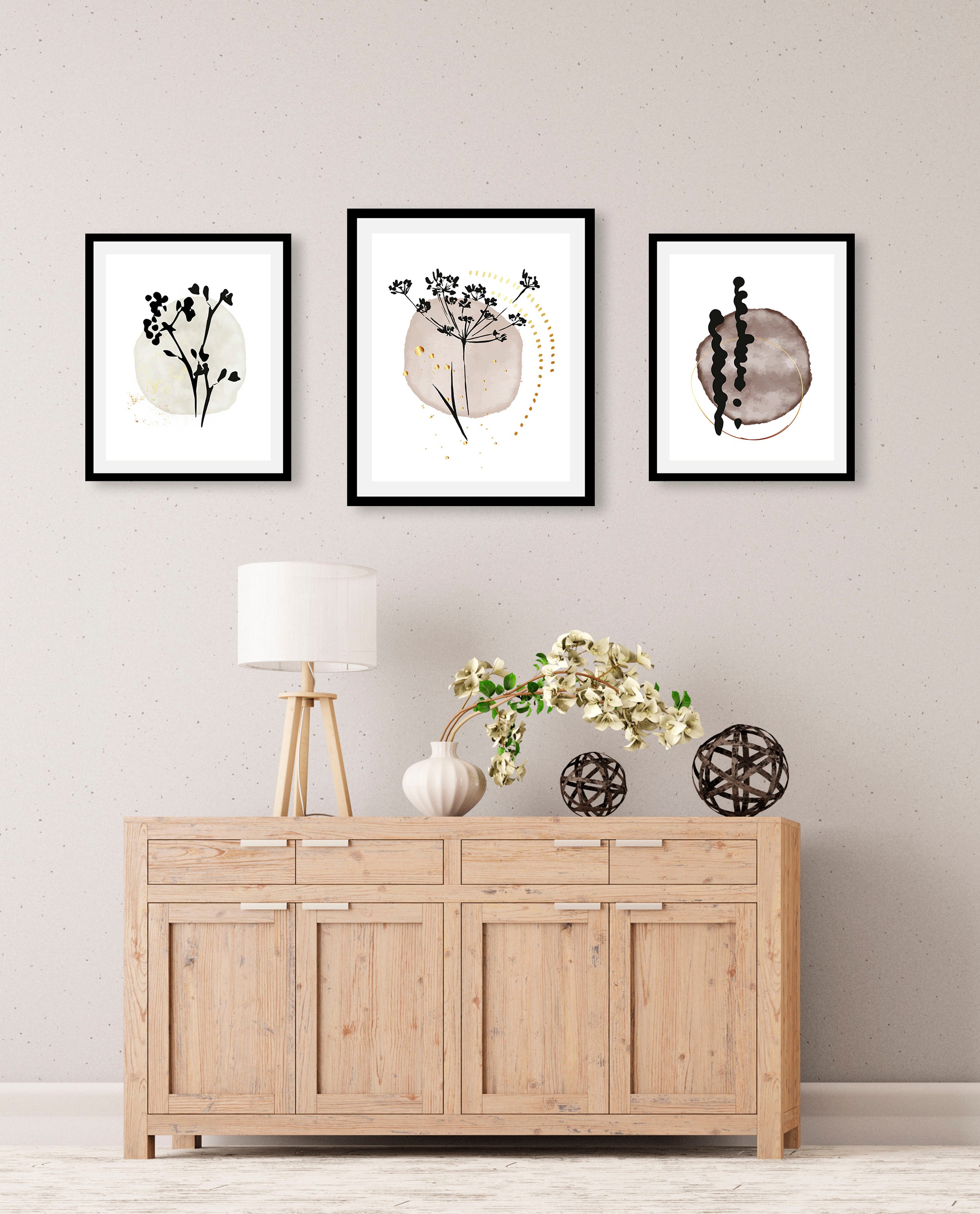 queence Bild »Aquarell Zeichnung«, (1 St.), HD Premium Poster-Druck inkl. H günstig online kaufen