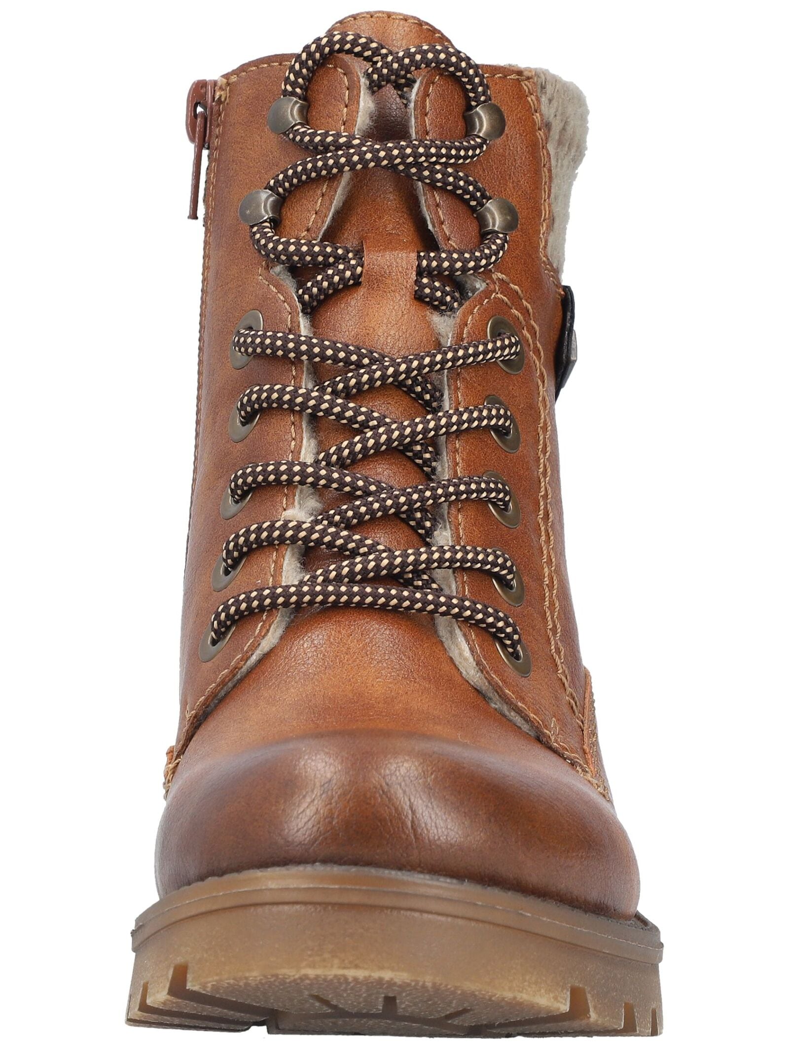 Rieker Schnürstiefelette »Rieker Stiefelette Lederimitat/Textil«