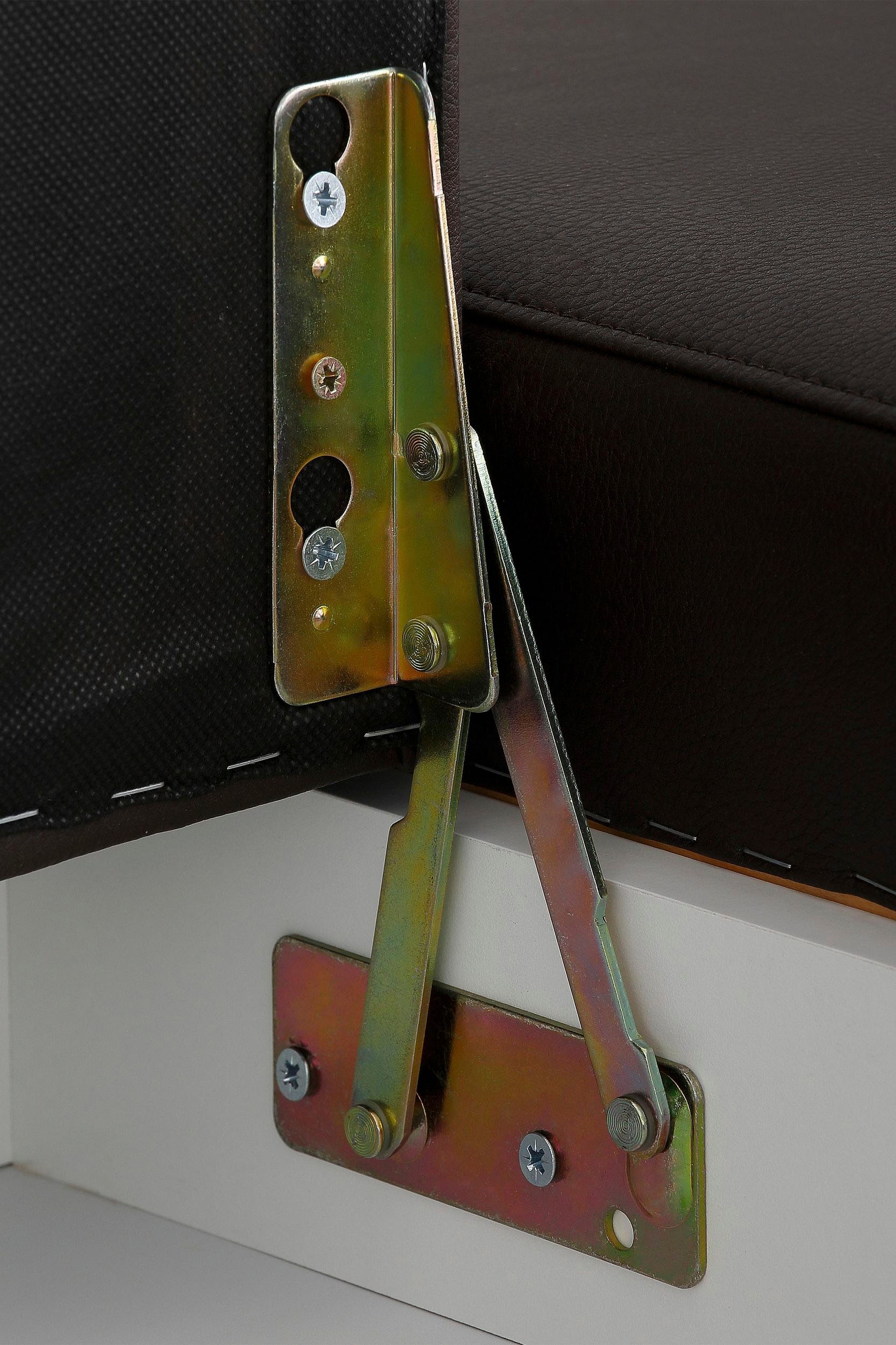 Home affaire Eckbank »Bologna« in 2 Größen (langer Schenkel 180 oder 200 cm), verschiedene Qualitäten