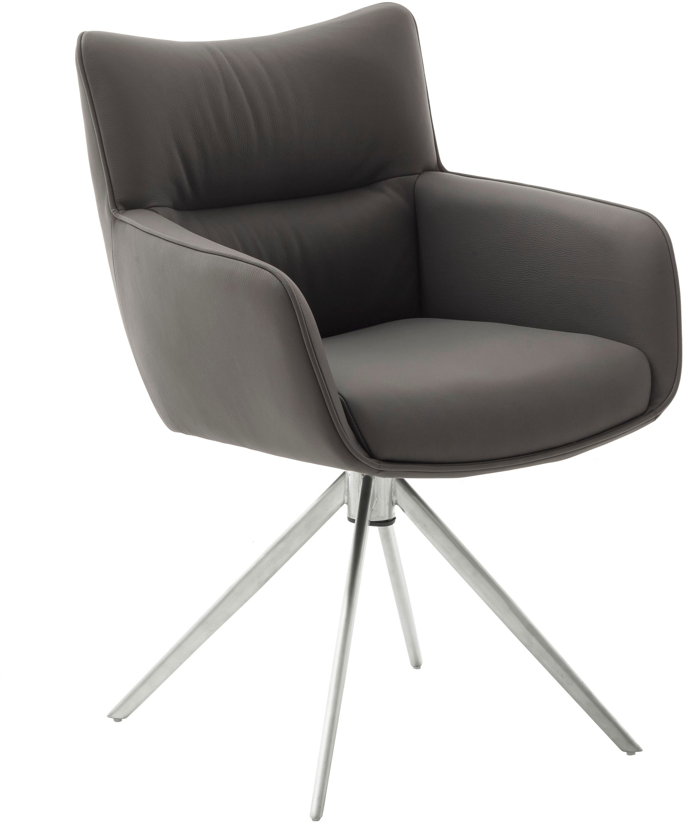 MCA furniture 4-Fußstuhl »LIMONE«, (Set), 2 St., (Set, 2 Stck), 360° drehbar, Belastbarkeit 120 kg, Sitzhöhe ca. 49 cm