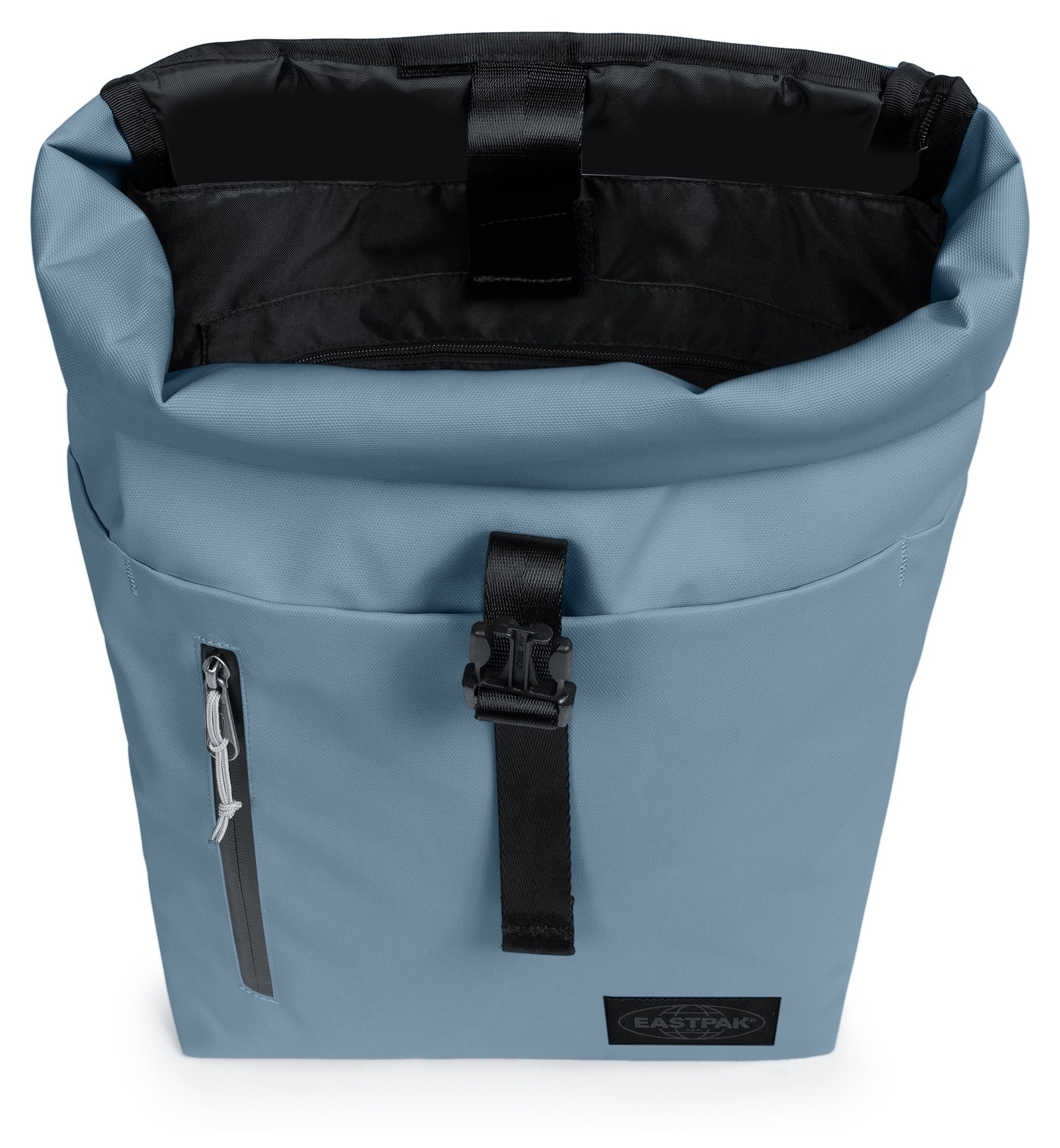 Eastpak Freizeitrucksack »UP ROLL Tarp Dust Blue« Rolltop-Rucksack mit wasserabweisender Funktion
