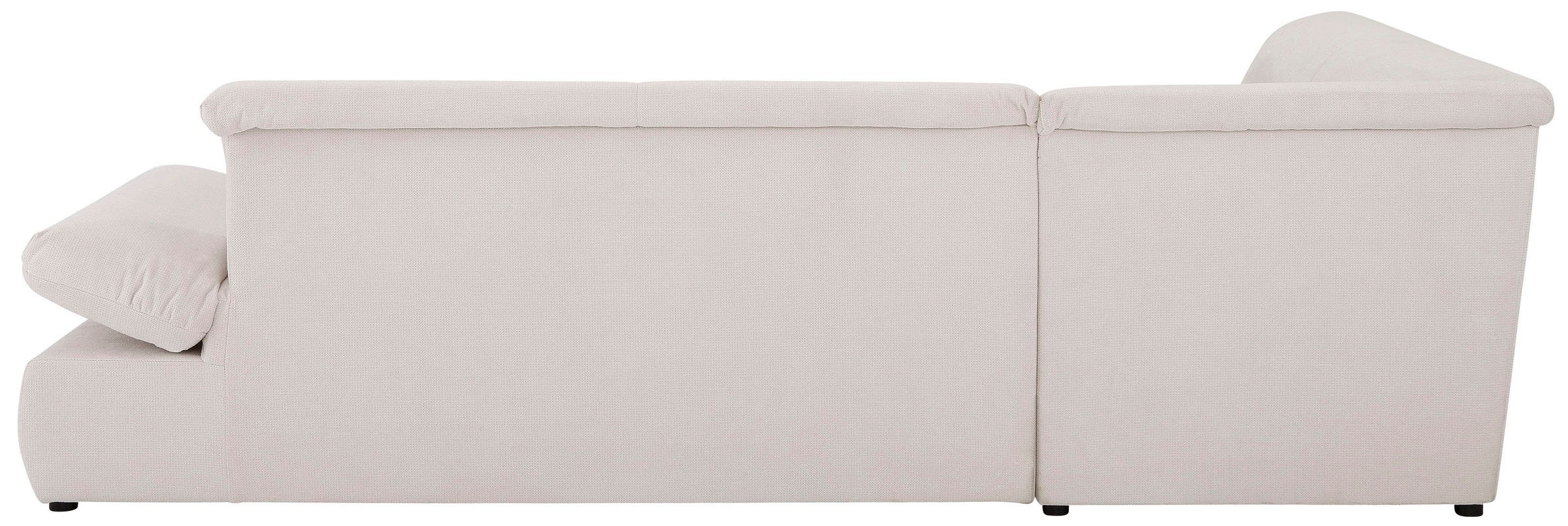 INOSIGN Ecksofa »Avesa L-Form«, Wahlweise mit Arm- und Bettfunktion, B/T/H: 275/211/80 cm