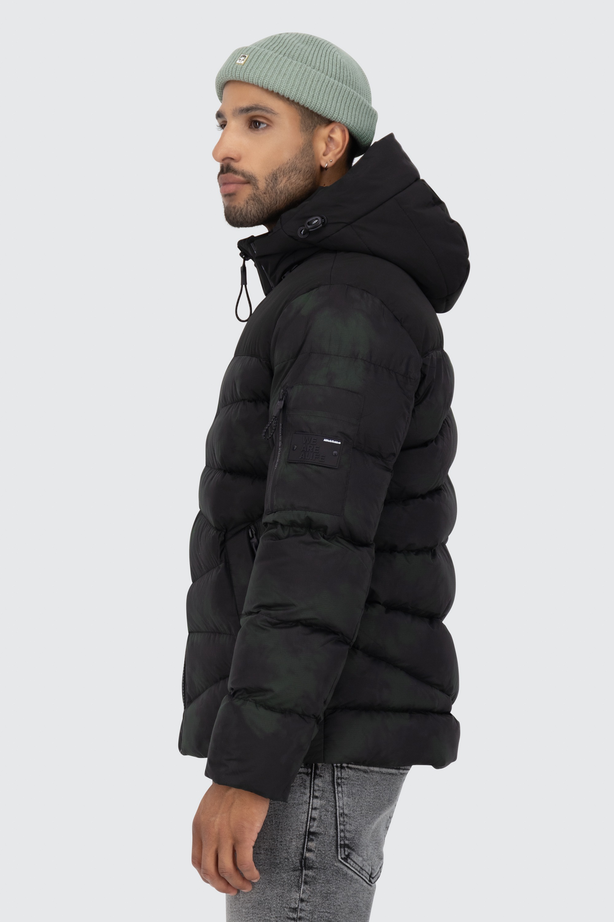 Alife & Kickin Winterjacke »Herren HenryAK B«, mit Kapuze, Warm kurze Jacke, gefüttert mit abnehmbarer Kapuze