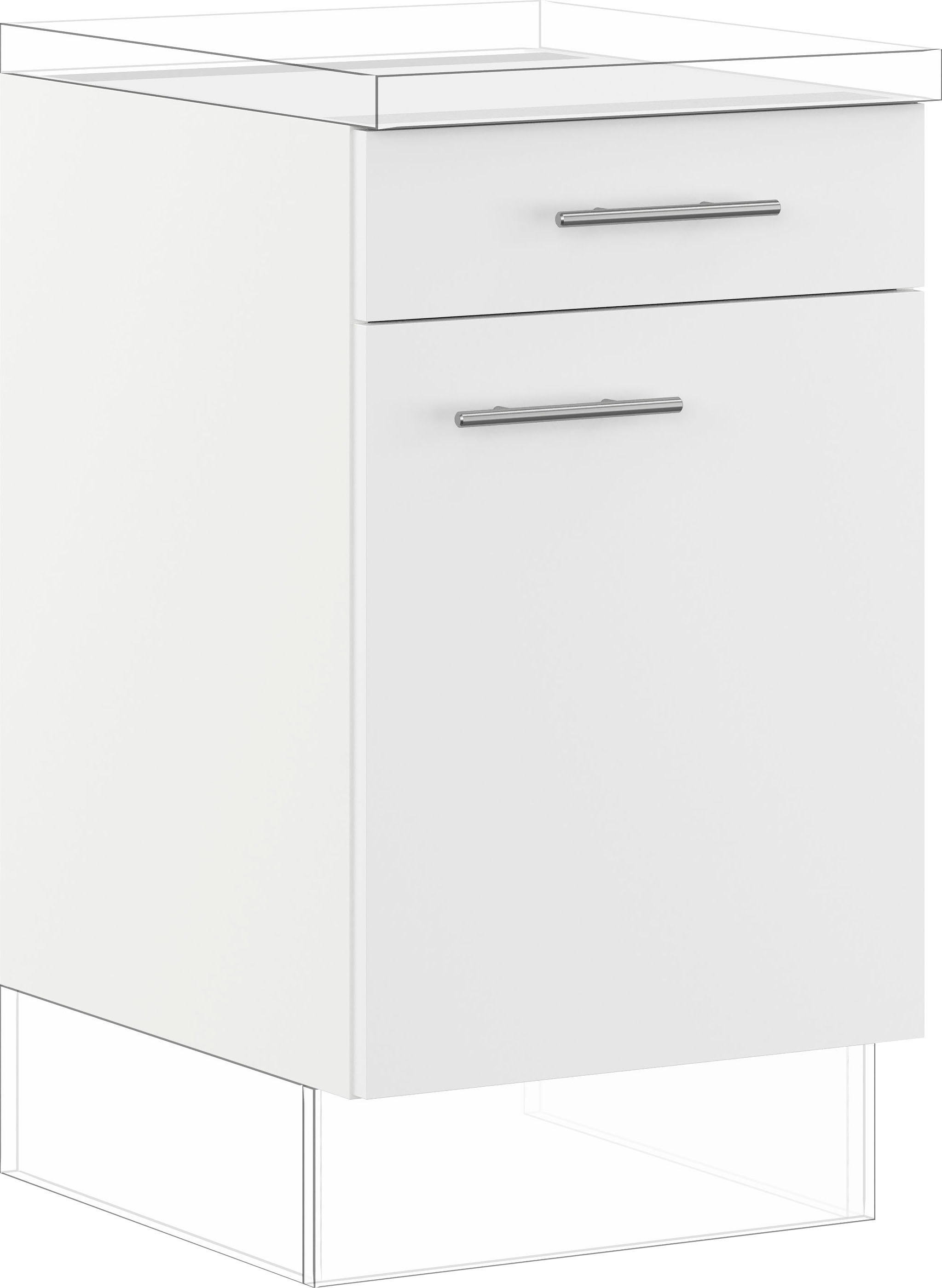 IMPULS KÜCHEN Unterschrank »"Prag und Valencia", Breite/Höhe: 50/72,3 cm« v günstig online kaufen