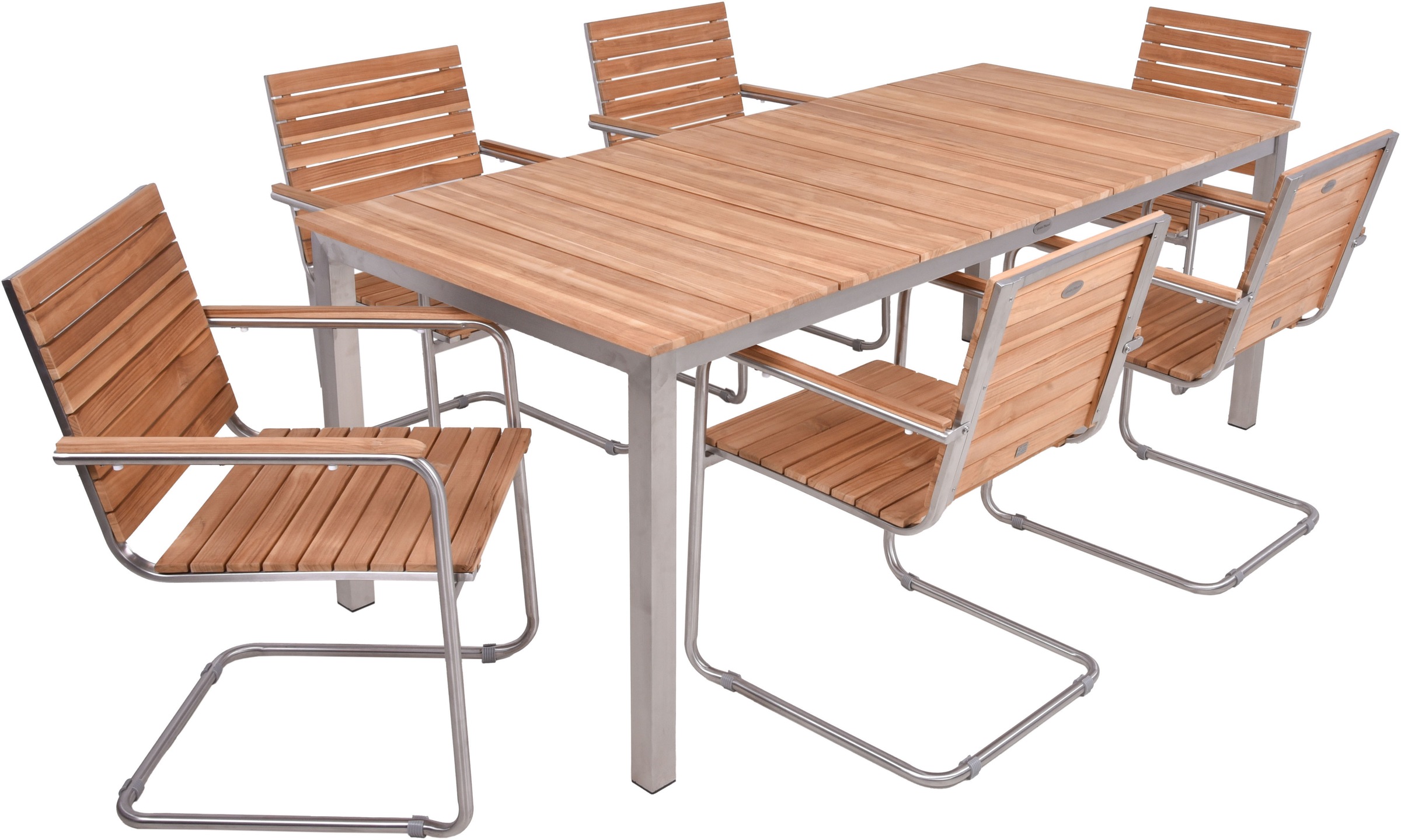 Garden Pleasure Garten-Essgruppe »DALLAS/DENVER Set 06« 7 Stk. tlg. günstig online kaufen