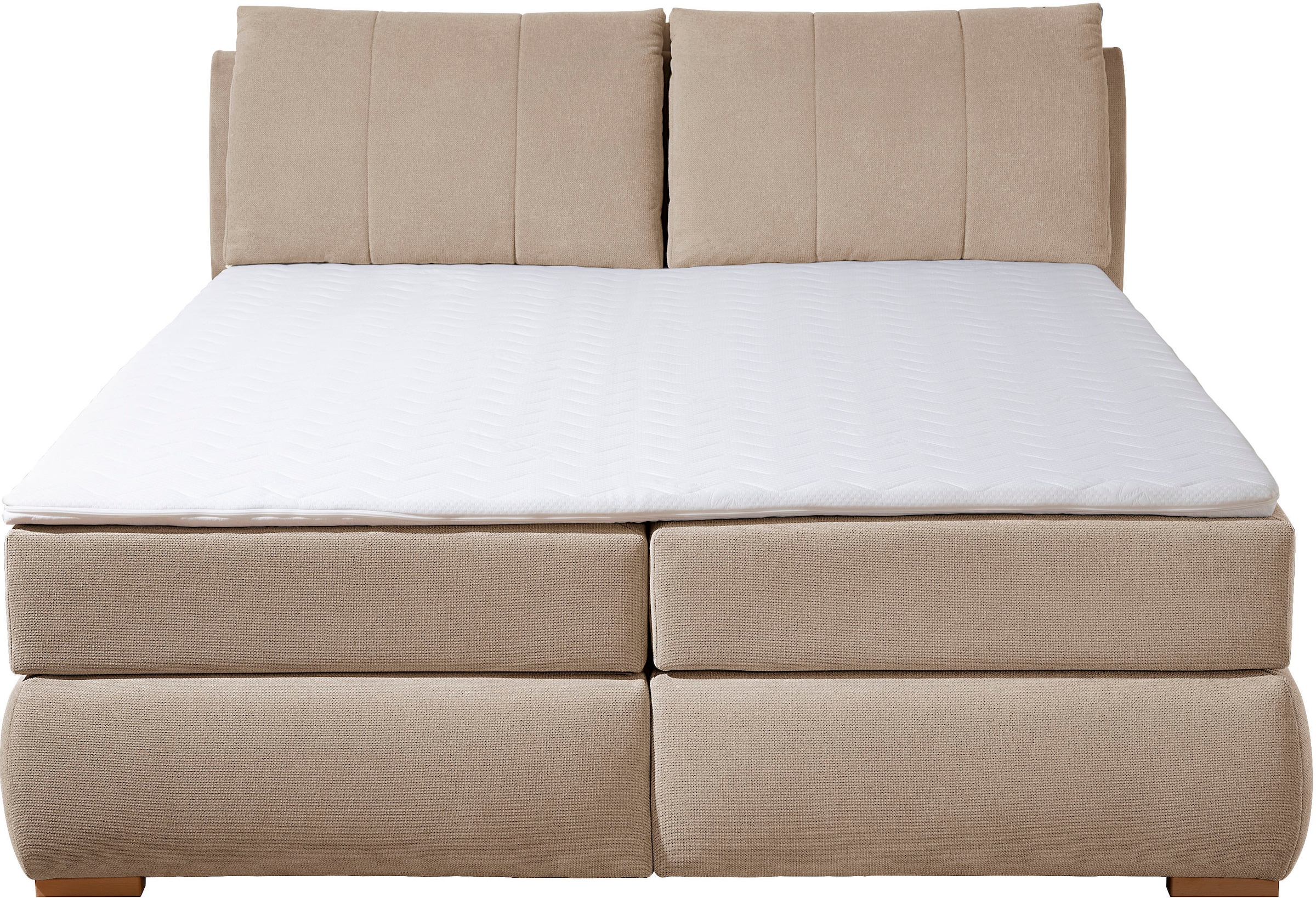 Home affaire Boxspringbett »Breitenthal«, abnehmbare Rückenkissen mit Klettband