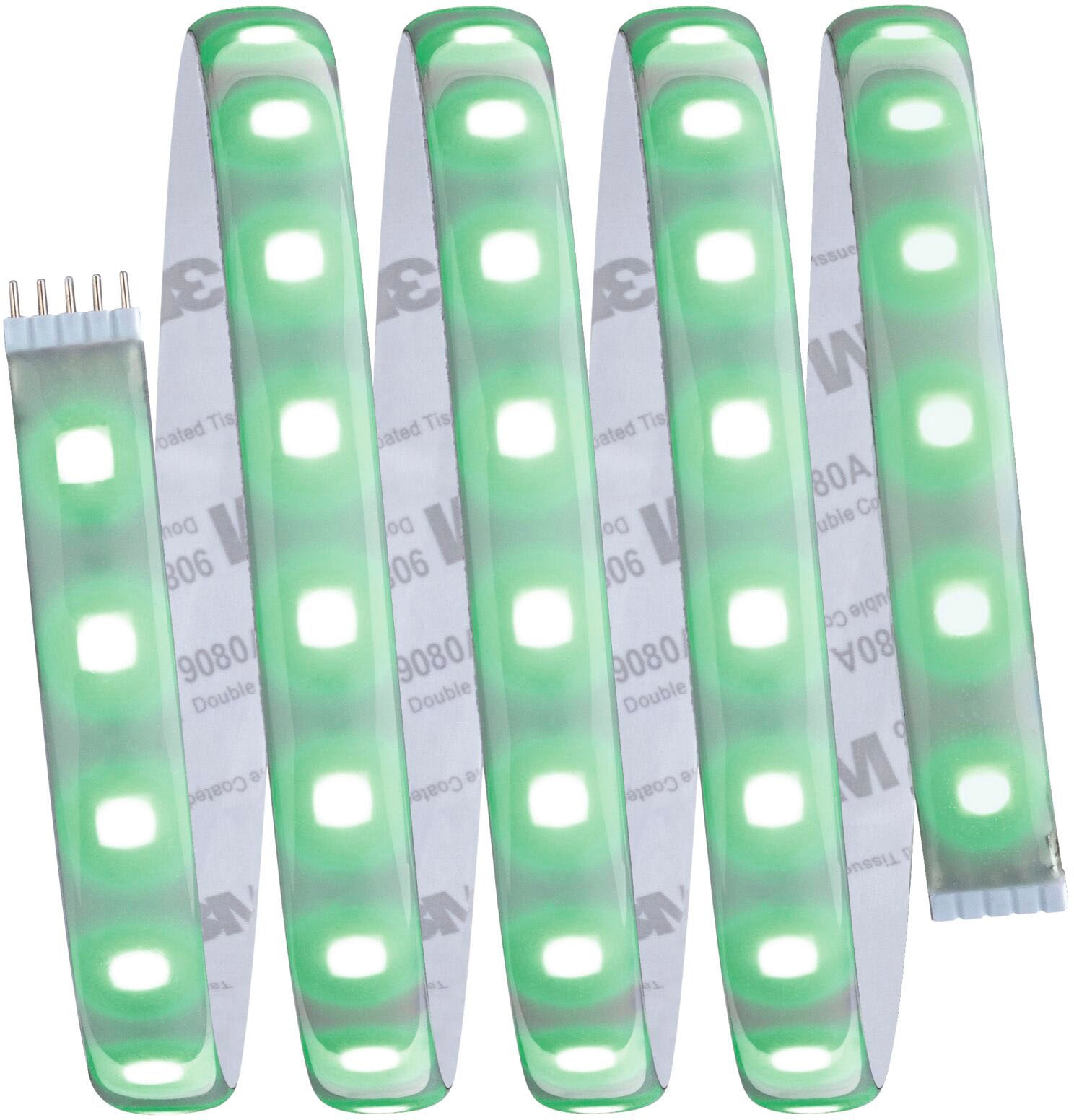 Paulmann LED-Streifen »MaxLED 500 Basisset 1,5m RGBW+ IP44 18W 440lm/m beschichtet«, 1 St.-flammig