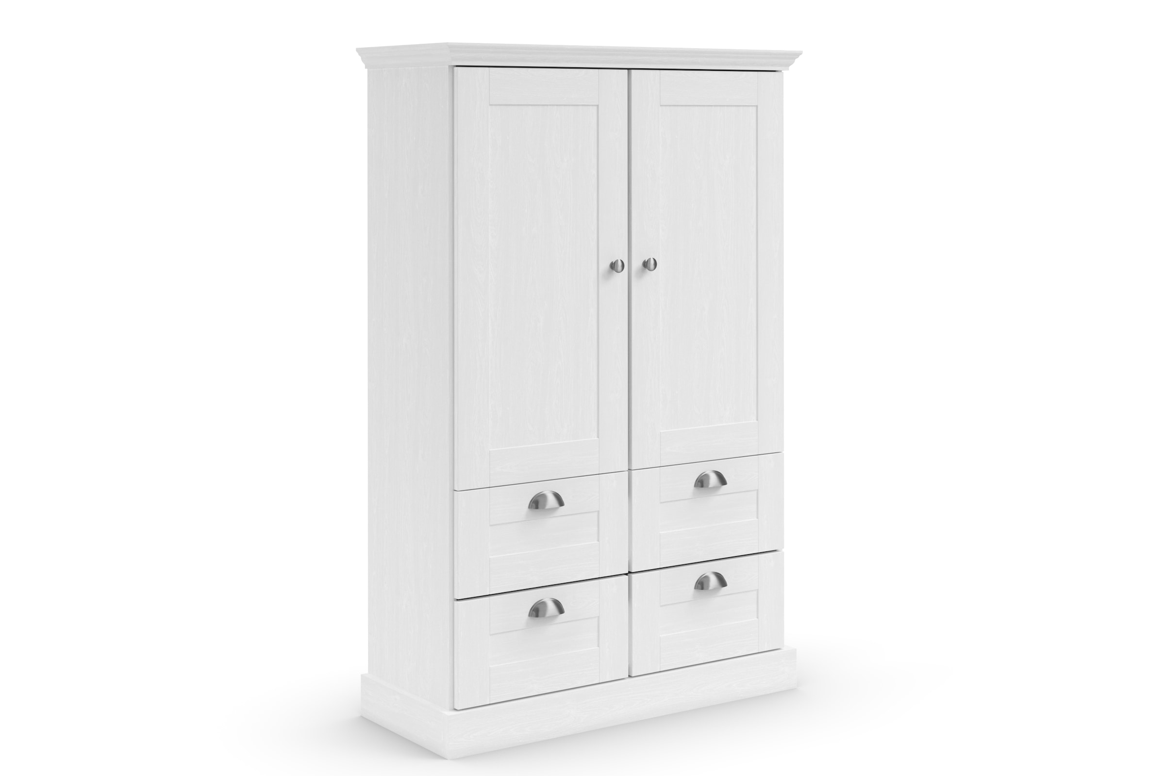 Home affaire Wäscheschrank »Motala«, (B/H/T ca. 83x130x35cm), mit 2 große Schubladen, Breite 83 cm, Höhe 130 cm