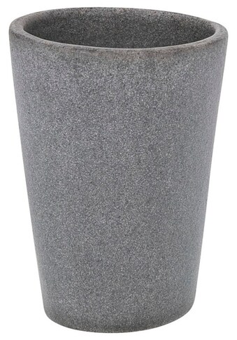 WENKO Zahnputzbecher »Pebble Stone«, grey, aus hochwertigem Kunststein kaufen