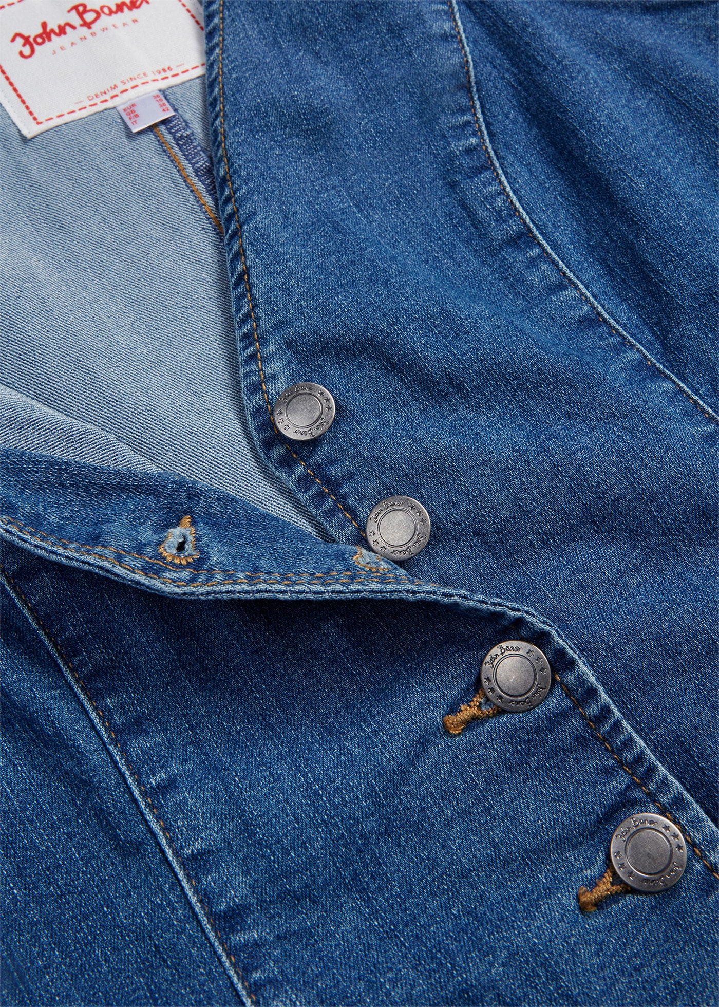 bonprix Jeansweste »Stretch-Jeansweste«, Stretch-Jeansweste
