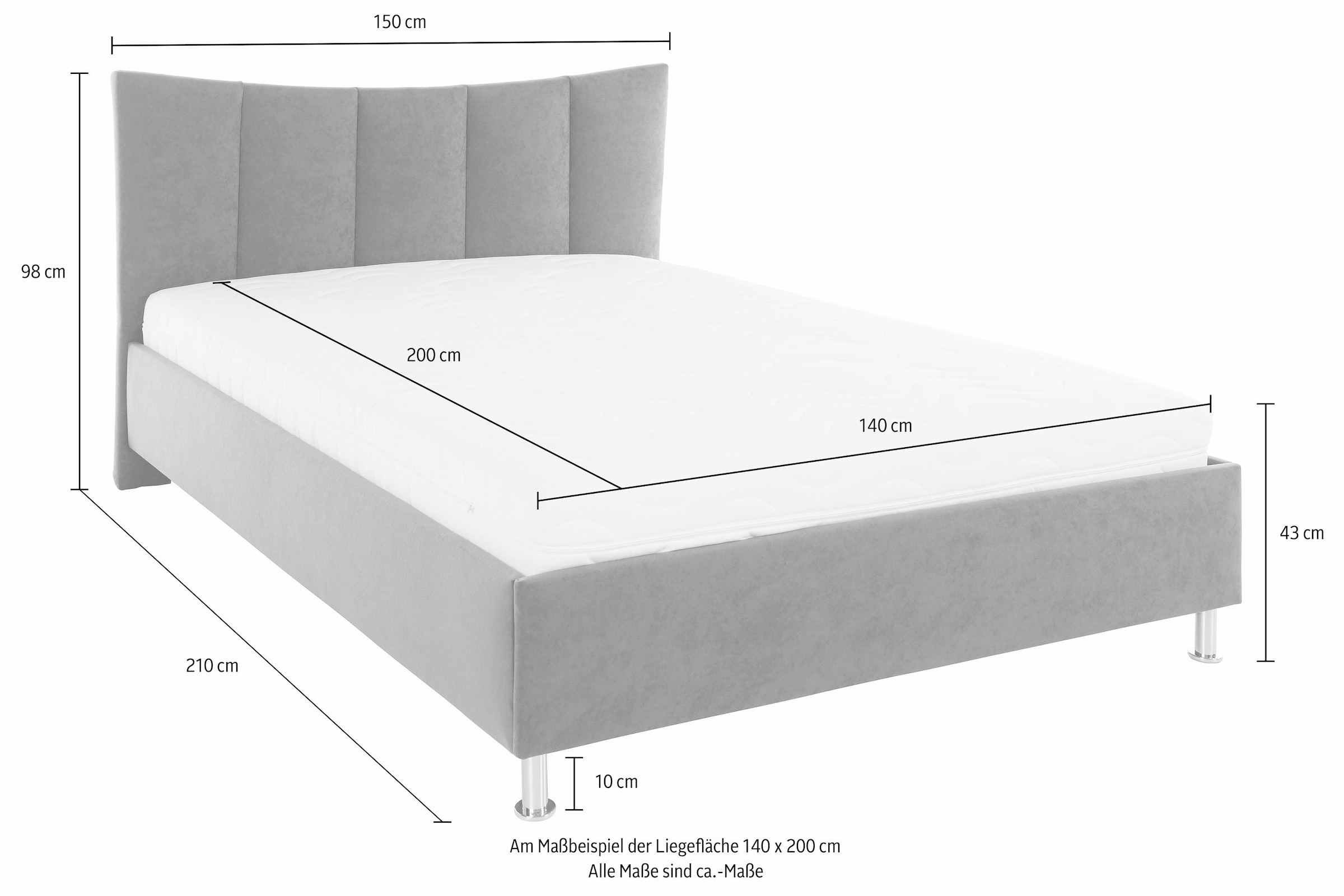 4. Bild von Westfalia Schlafkomfort Polsterbett