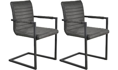SIT Freischwinger »Sit&Chairs«, (Set), 2 St., Microfaser Antiklederoptik kaufen