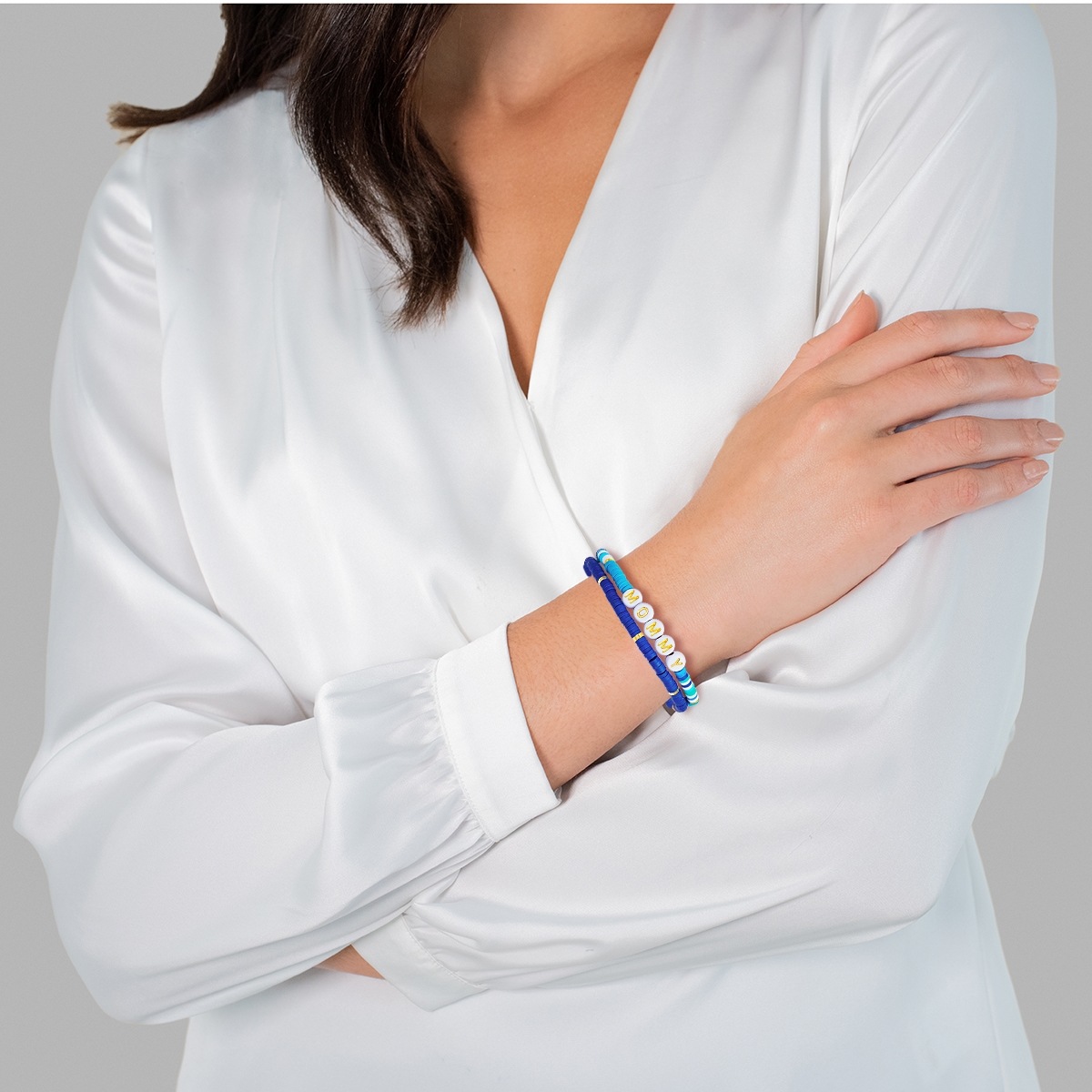 Yokoamii Perlenarmband »Set: Y145«, (2 tlg.), 2er Set Armbänder