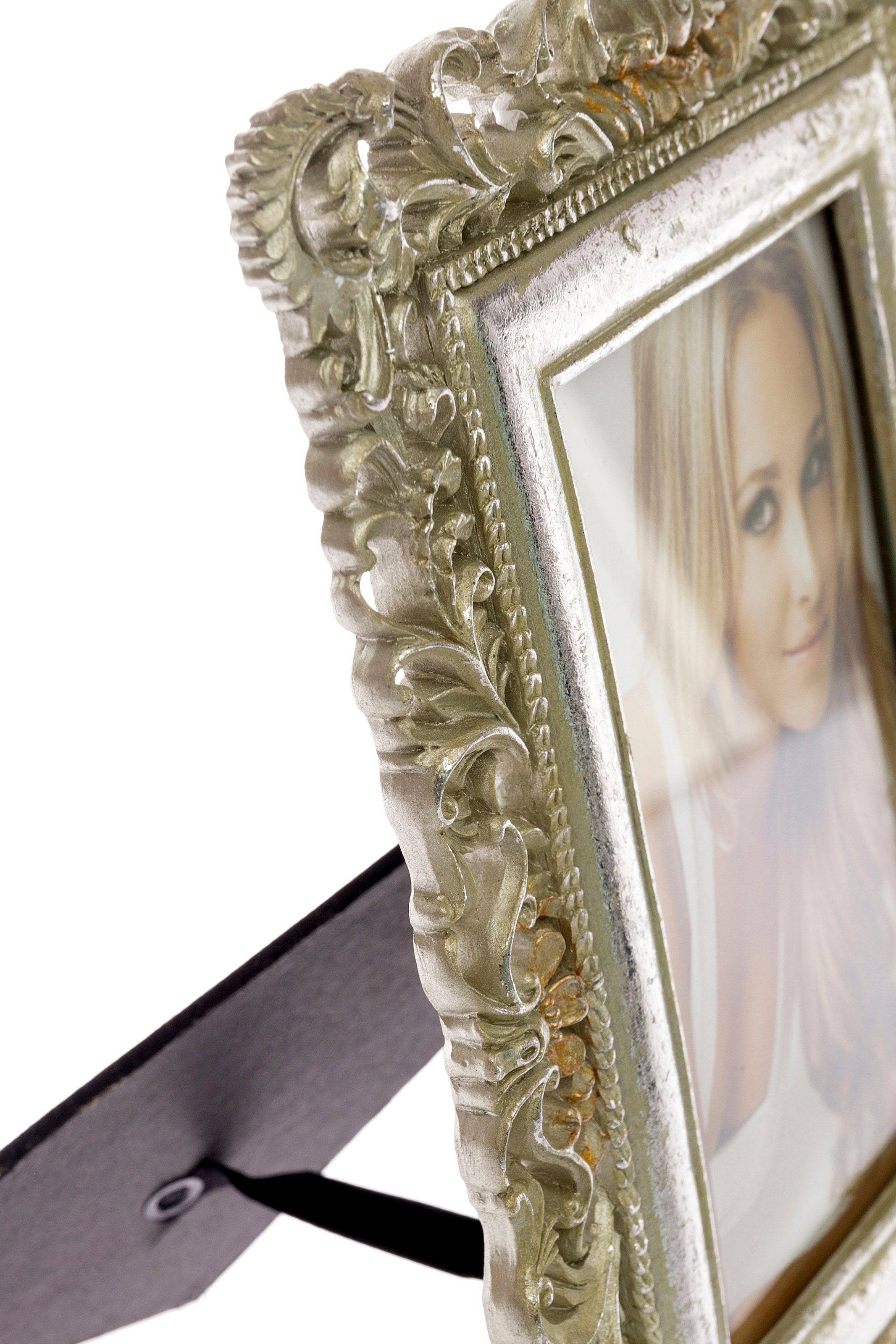 Myflair Möbel & Accessoires Bilderrahmen »Anissa I klein, gold«, Fotorahmen im prunkvollen Look, Bildformat 10x15 cm