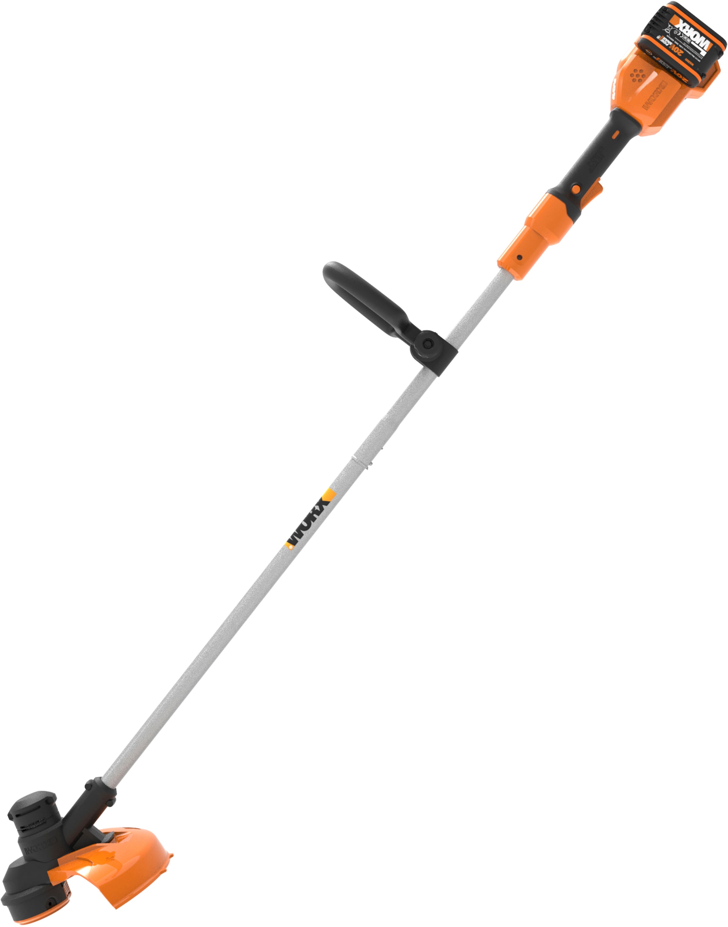Worx Akku-Rasentrimmer »WG183E«, Doppelfaden, verstellbarer Griff, inkl. 2 Akkus und Ladegerät
