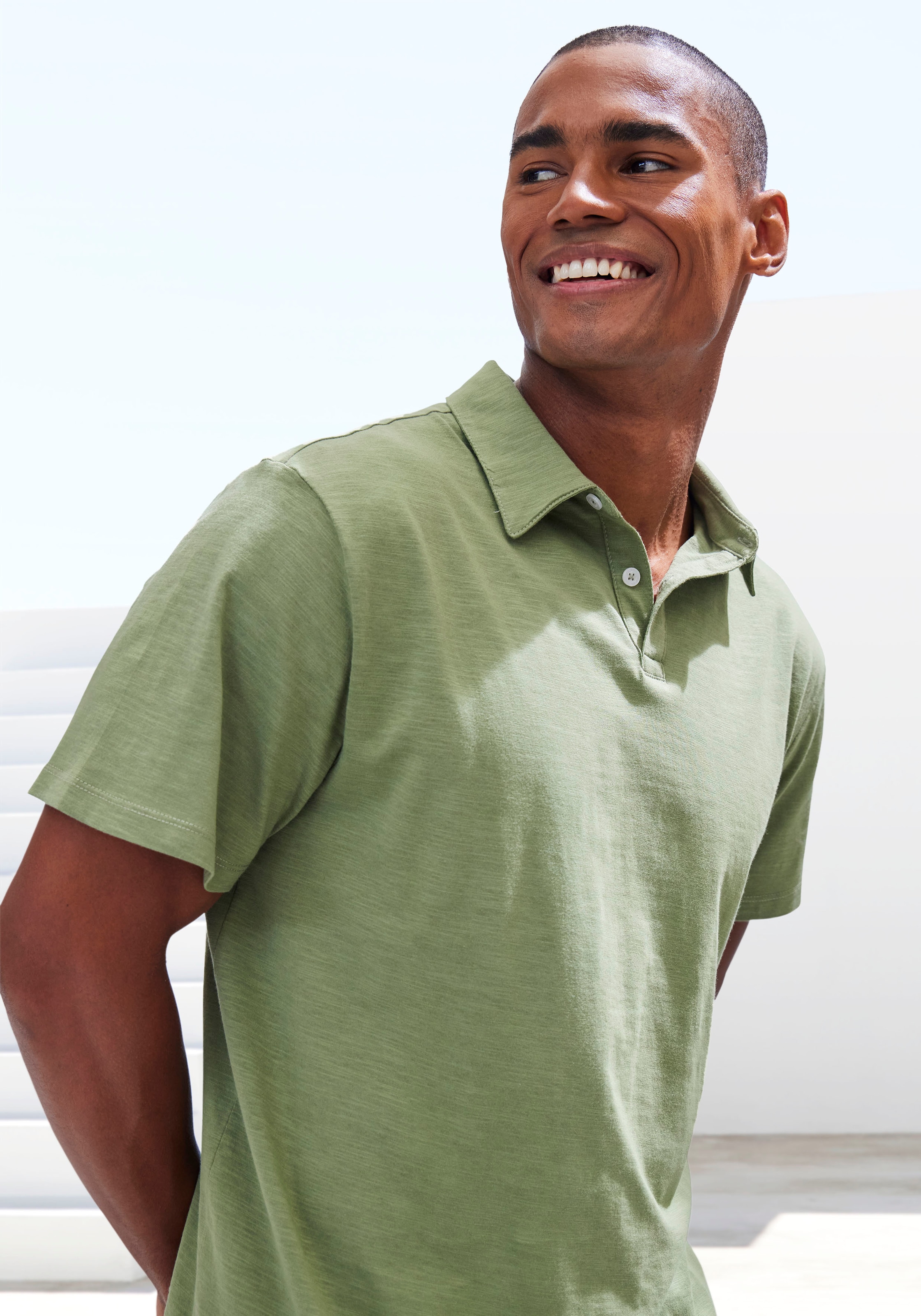 John Devin Poloshirt, aus besonderer slub-yarn Qualität