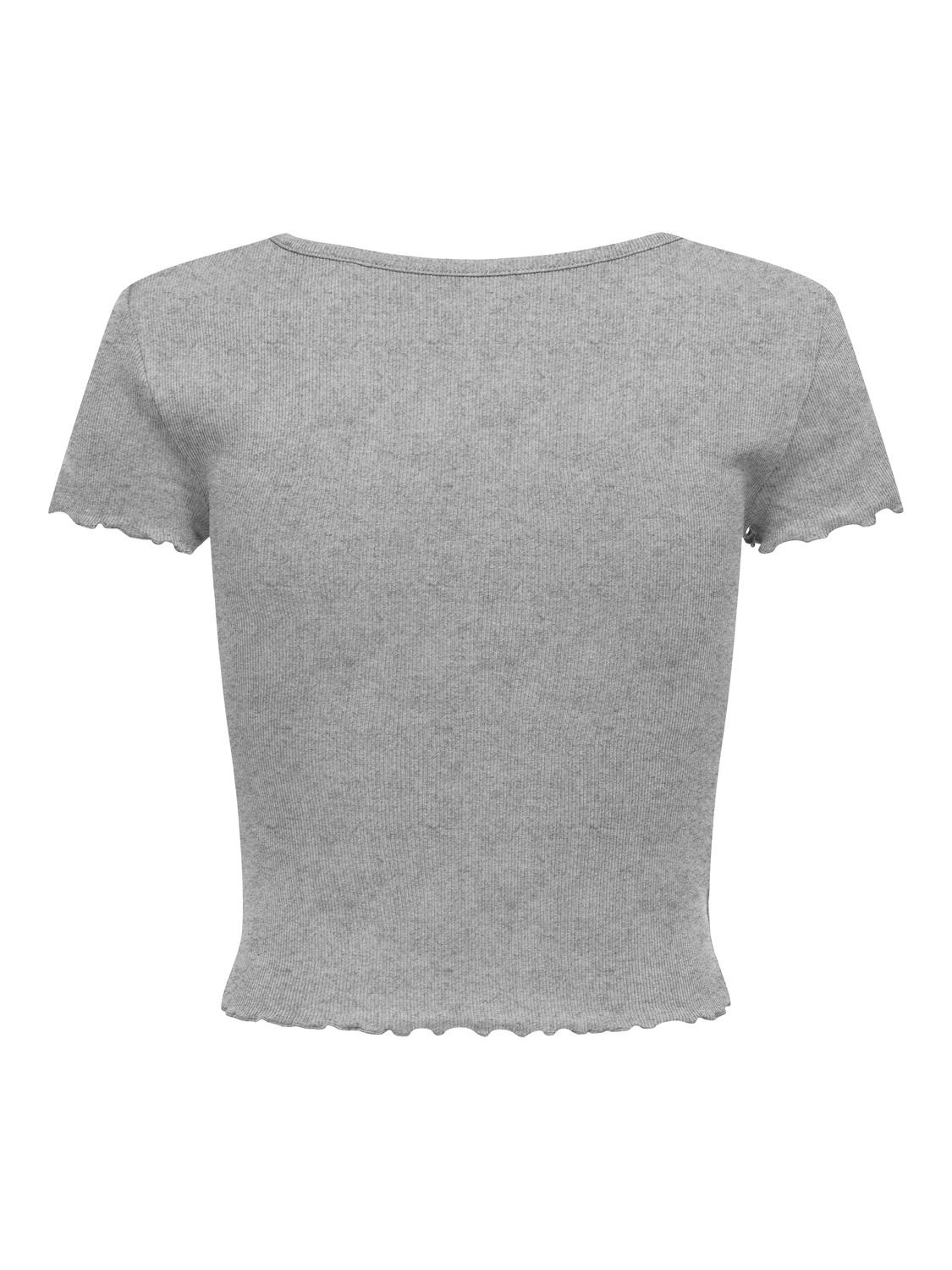 ONLY Kurzarmshirt »ONLBETTY S/S V-NECK TOP CC JRS«